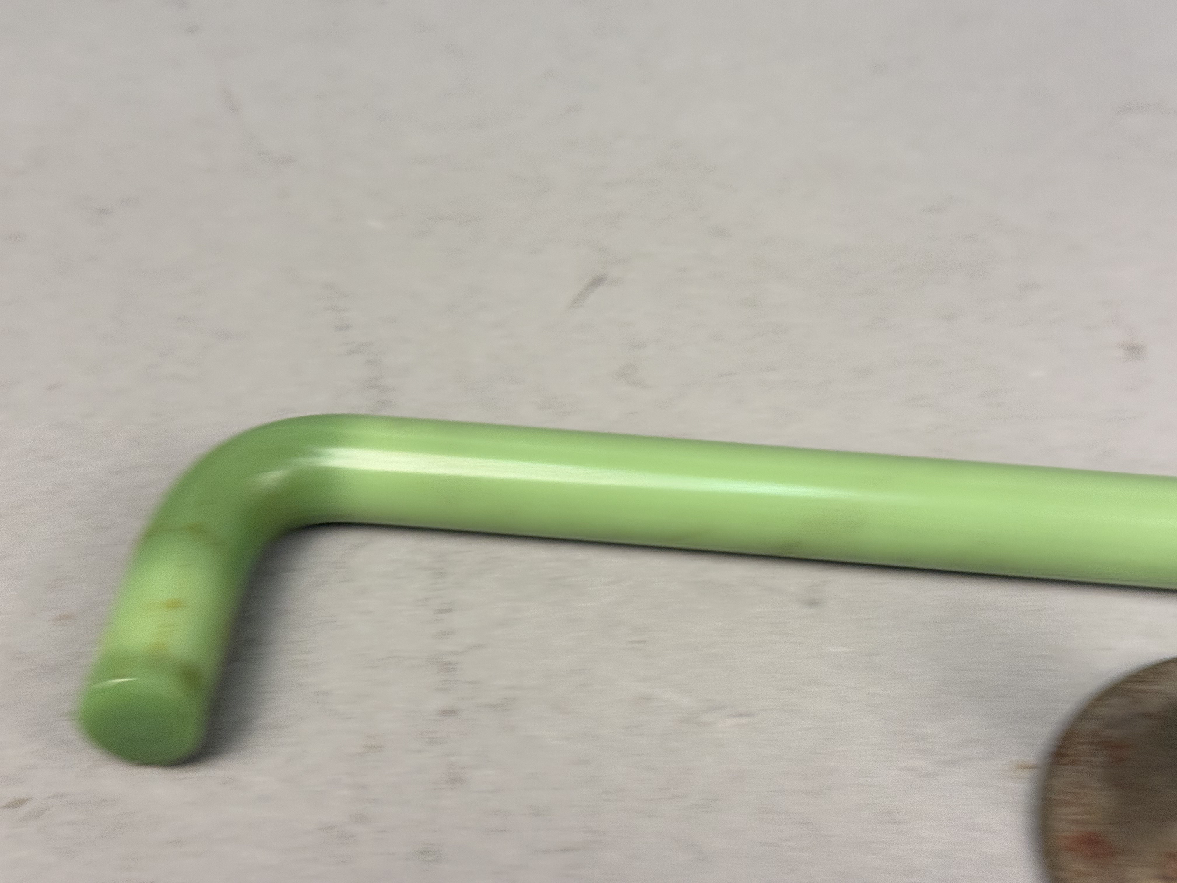 A Pair of Vintage Jadeite Towel Bars