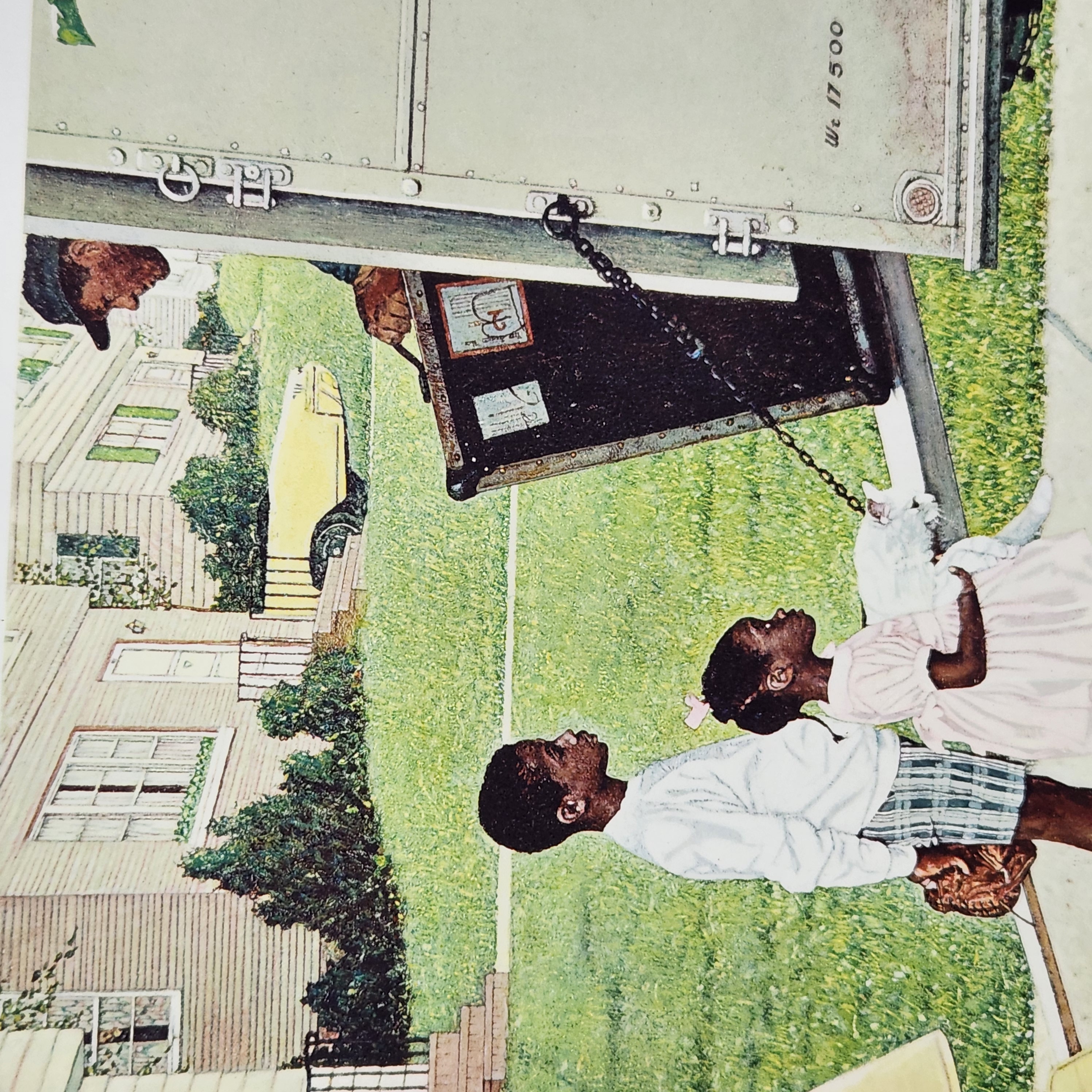1973 Norman Rockwell Moving Day
