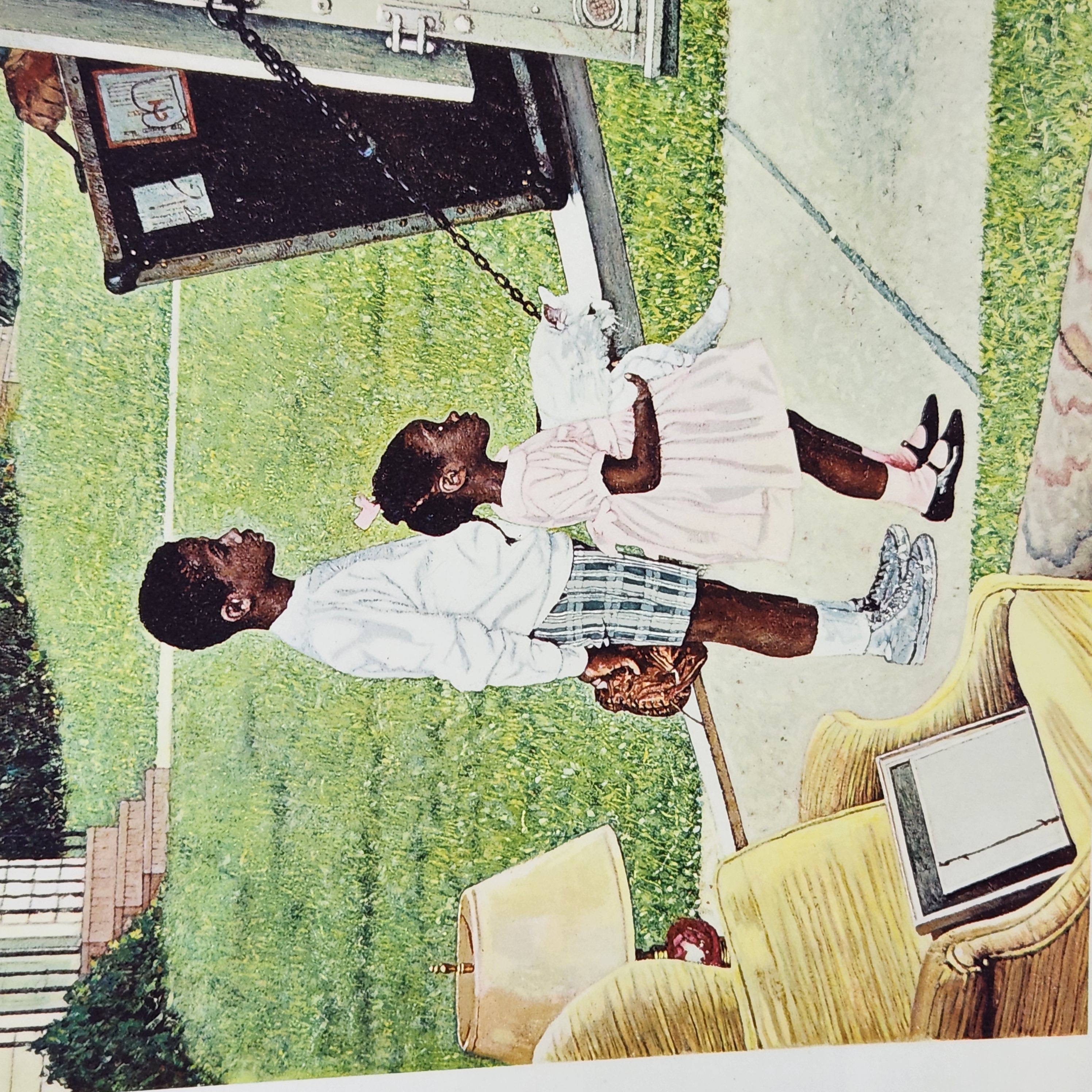 1973 Norman Rockwell Moving Day