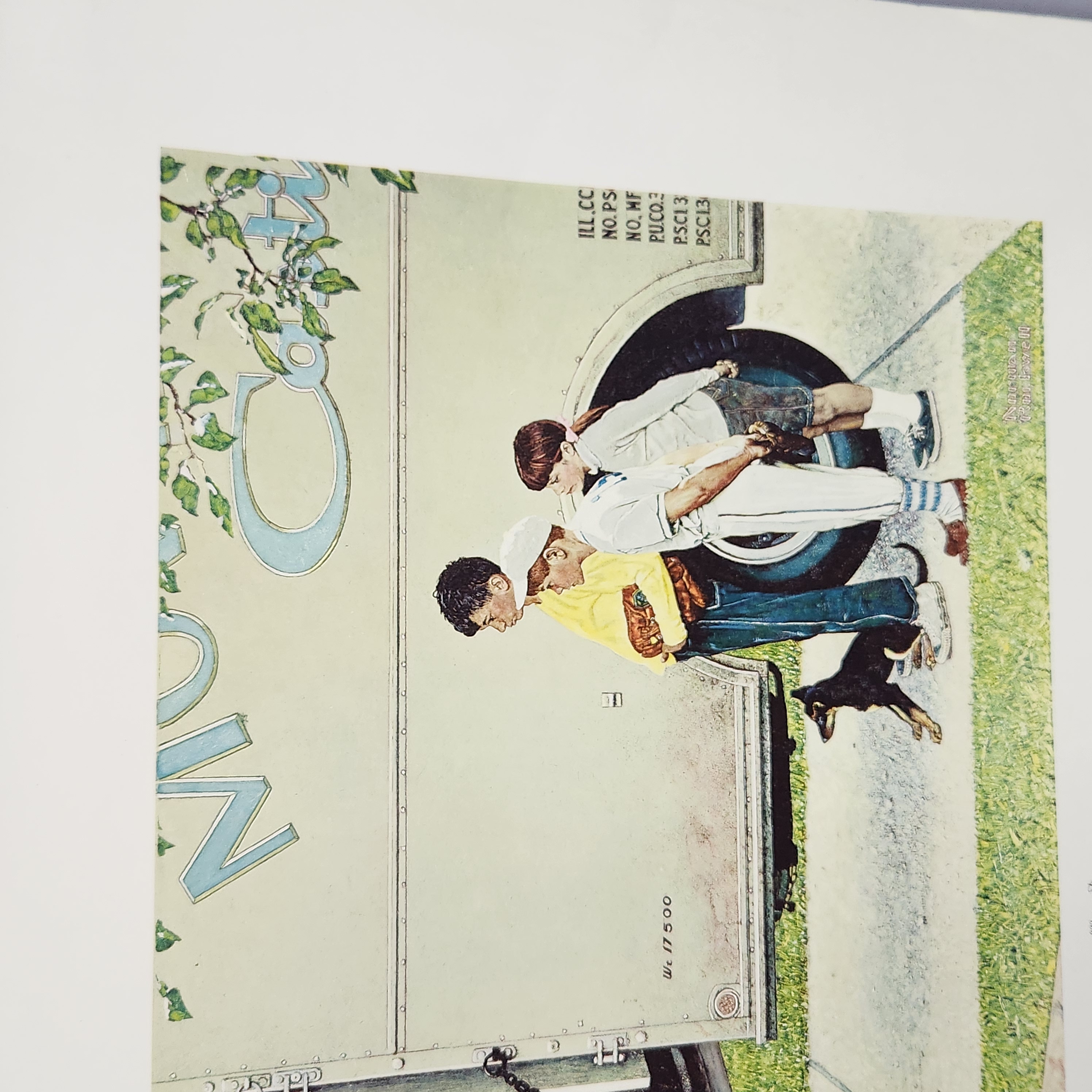 1973 Norman Rockwell Moving Day
