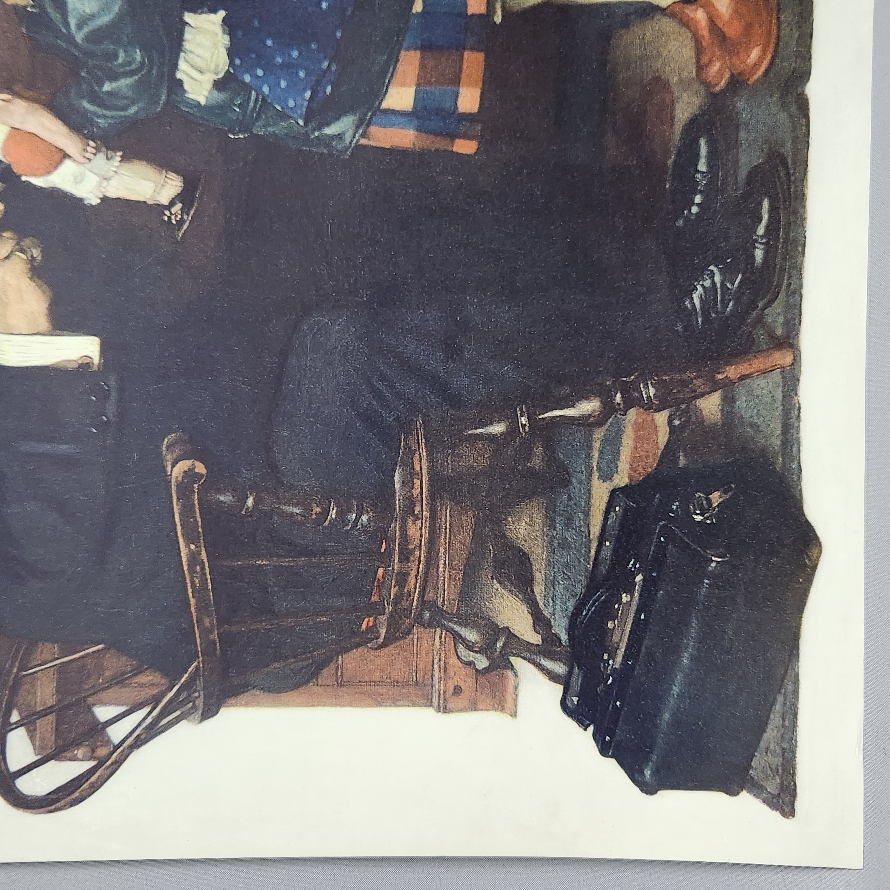 Norman Rockwell Doctor & Doll Print