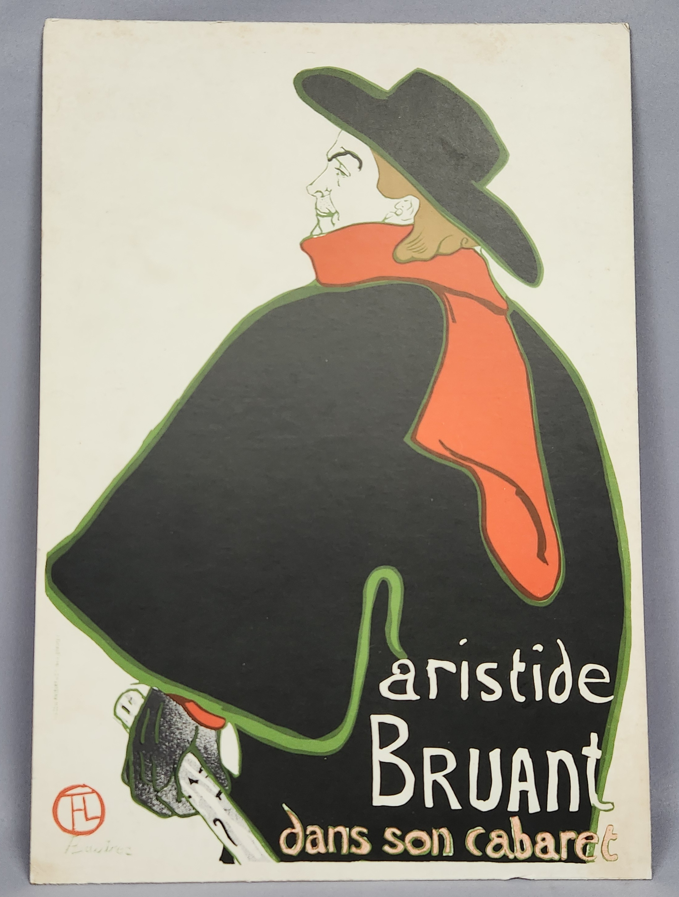 Henri de Toulouse-Lautrec Aristide Lithograph