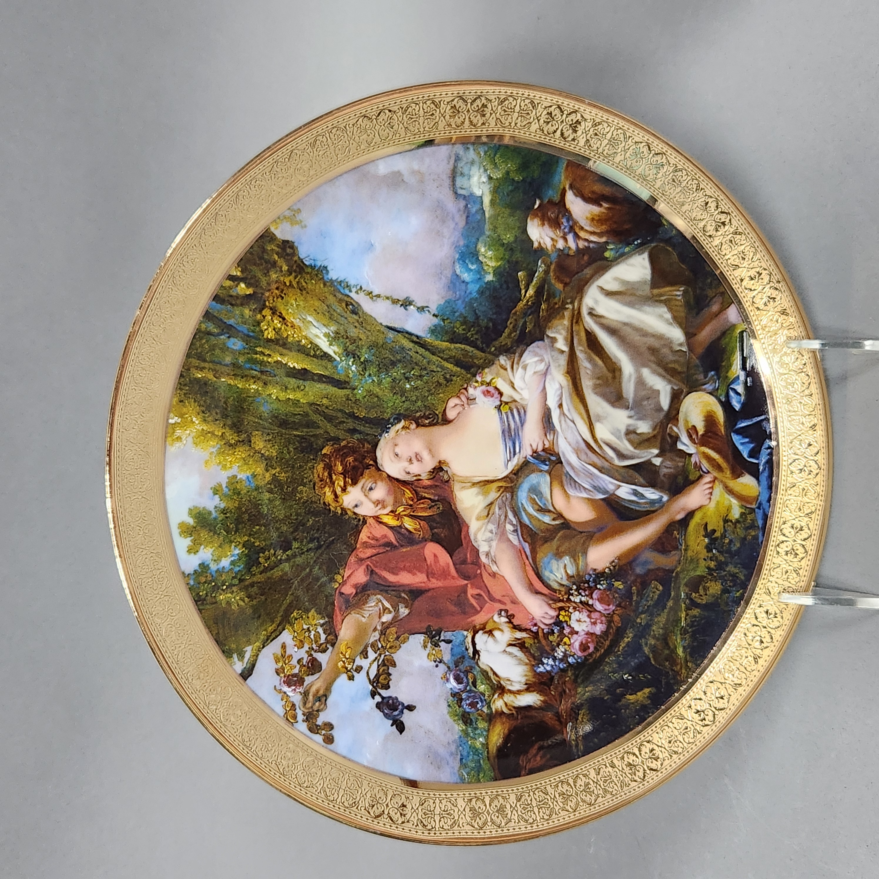 Limoges L'etoile Porcelain Cabinet Plates