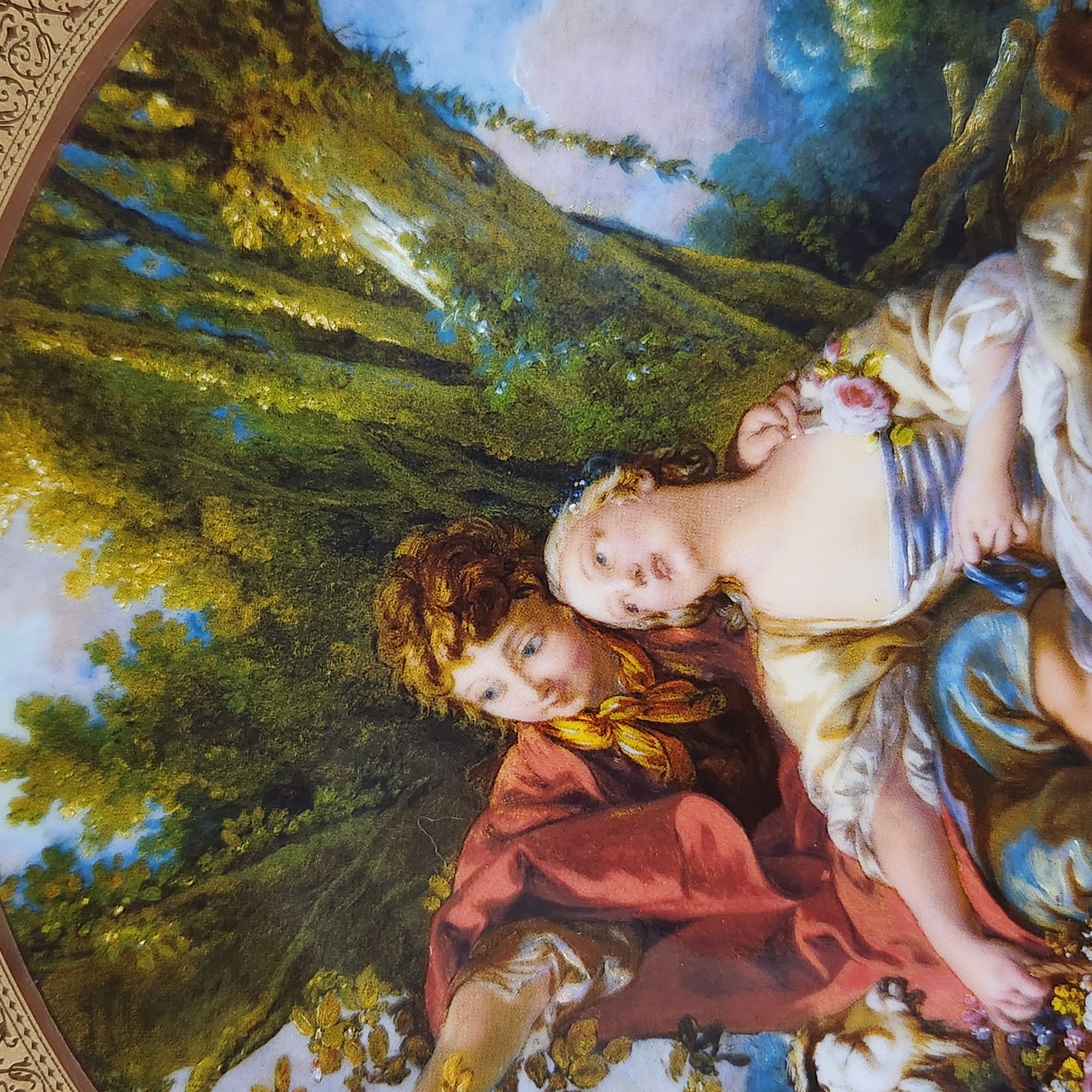 Limoges L'etoile Porcelain Cabinet Plates