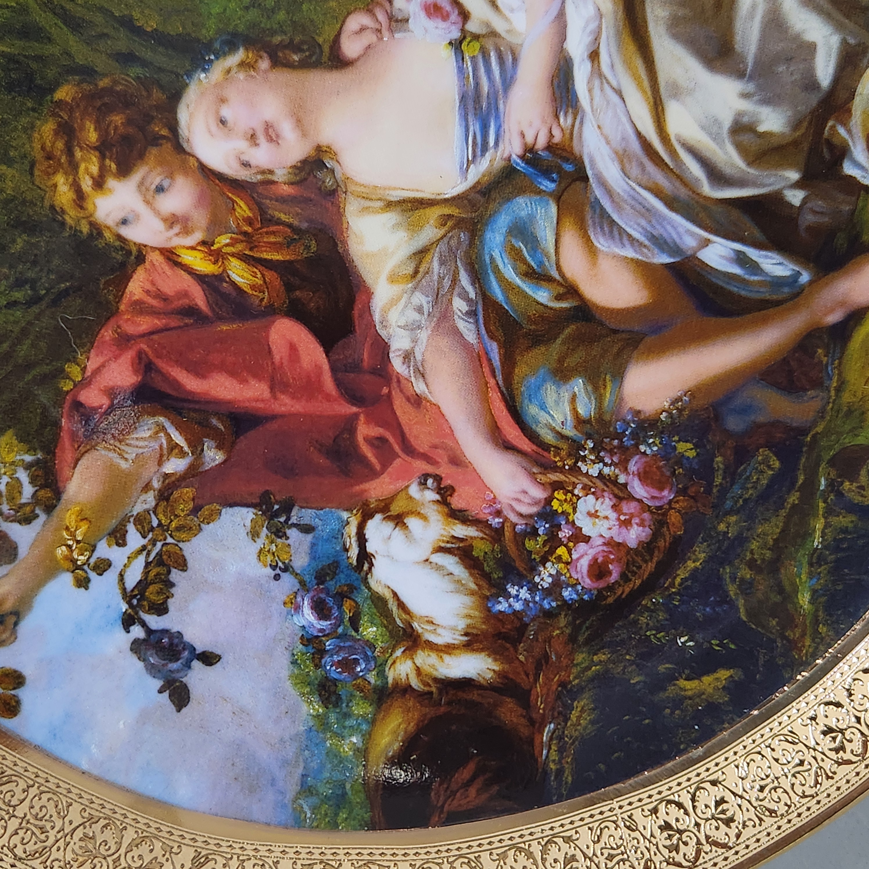 Limoges L'etoile Porcelain Cabinet Plates