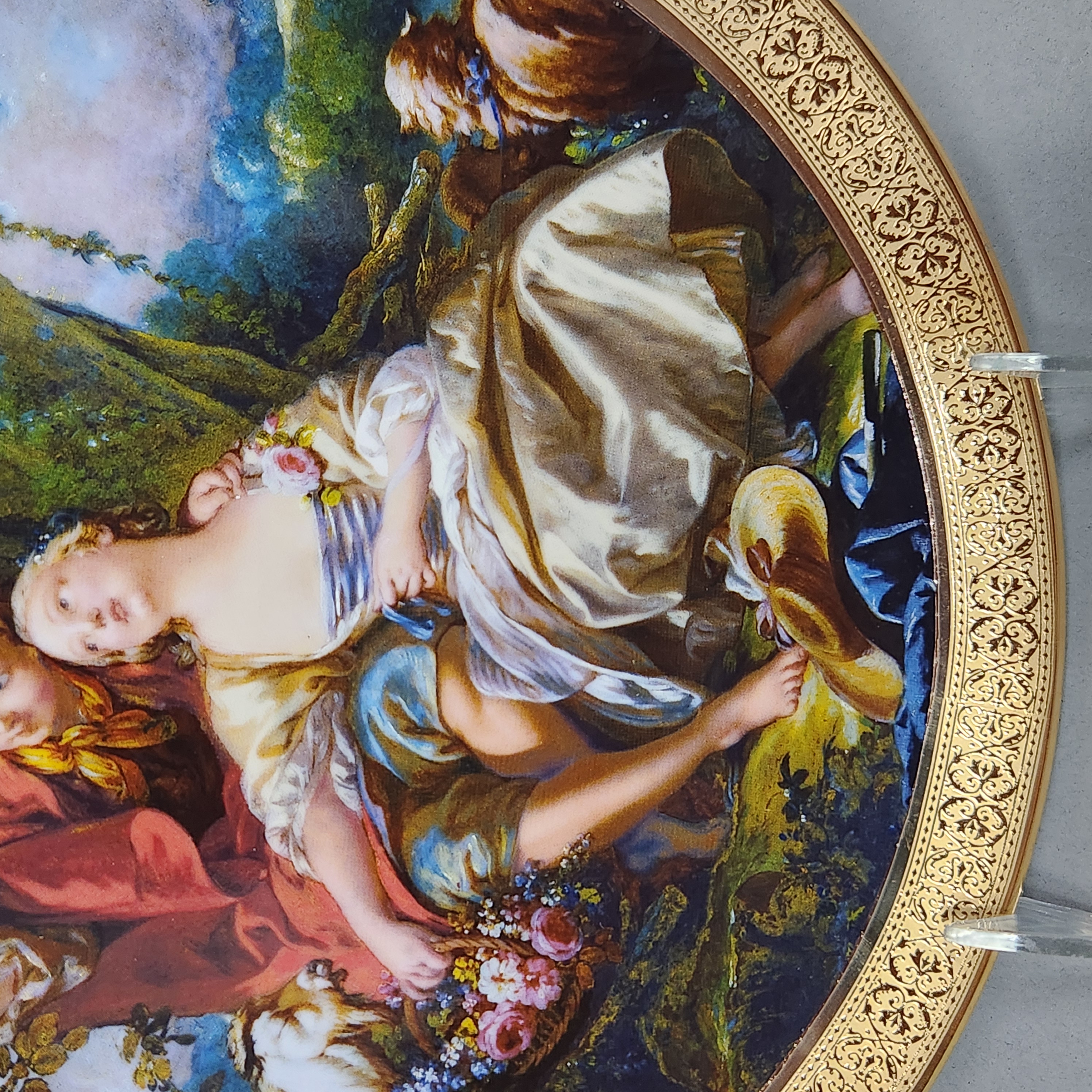 Limoges L'etoile Porcelain Cabinet Plates