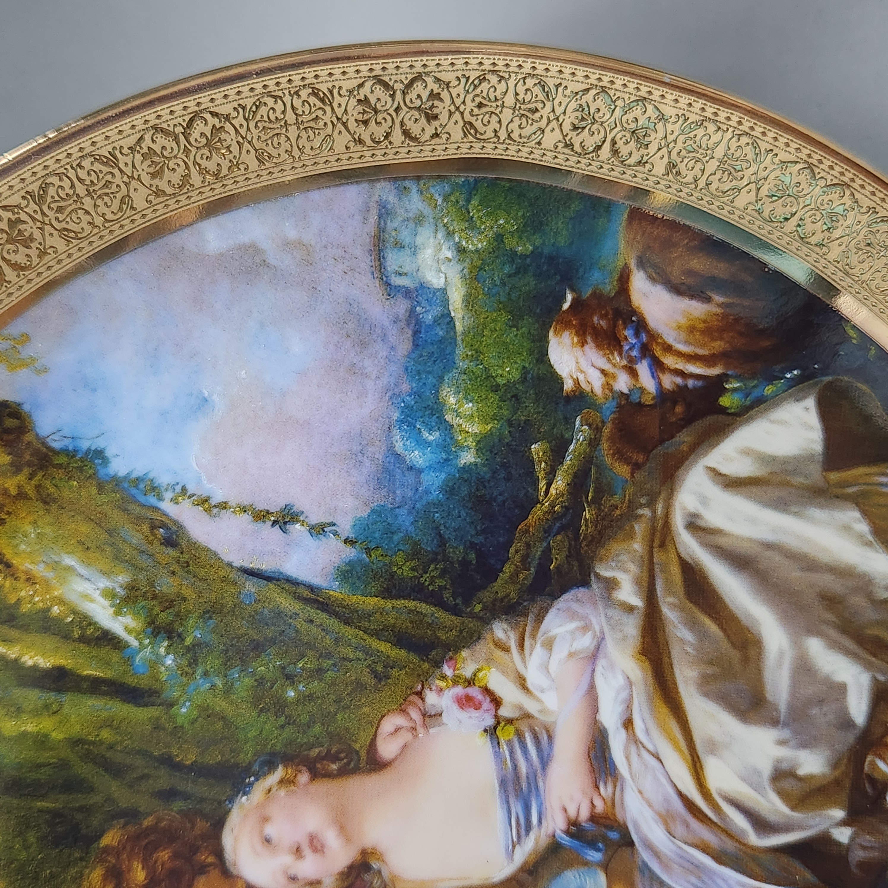Limoges L'etoile Porcelain Cabinet Plates