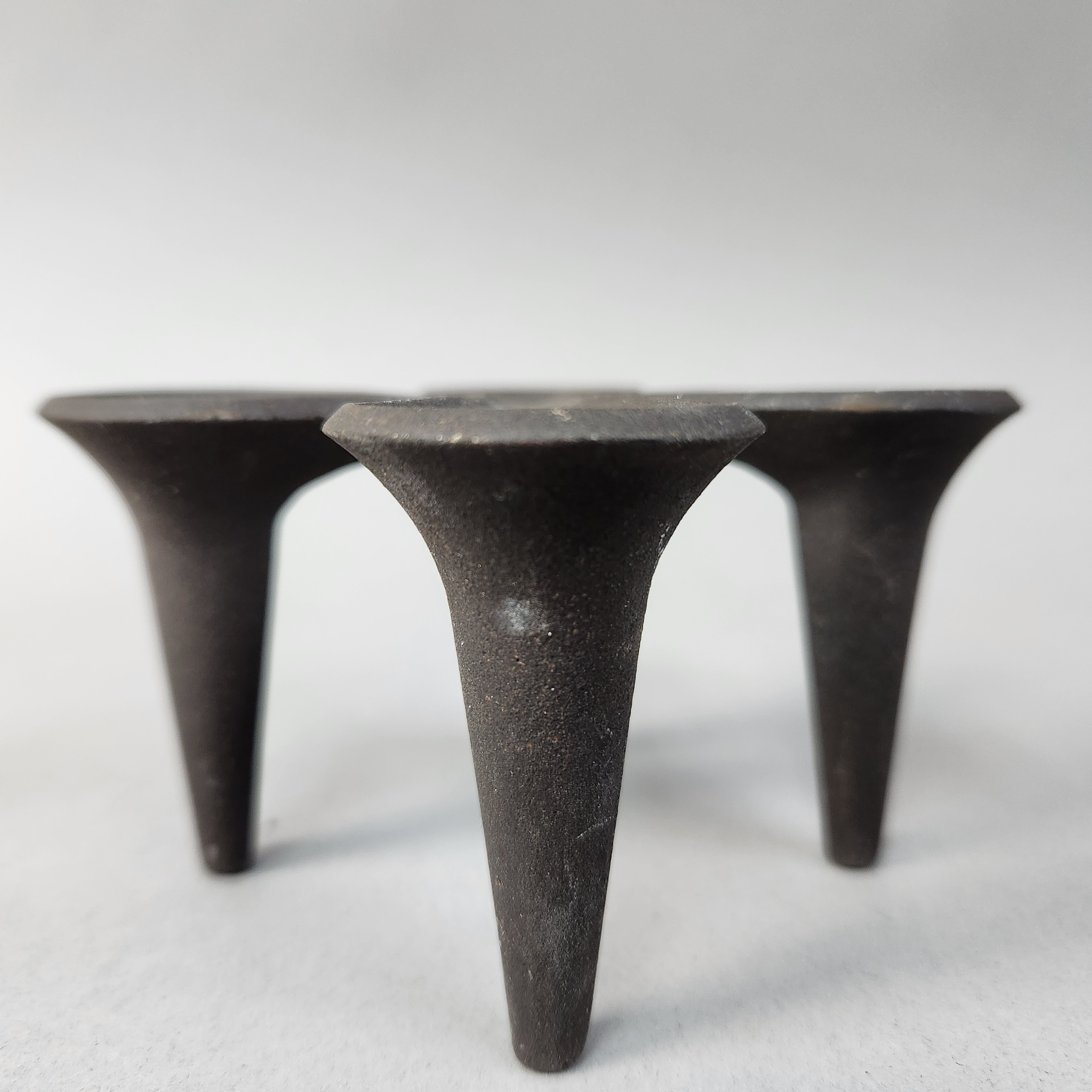 Dansk Cast Iron Candle Holders Jens Harald Quistgaard