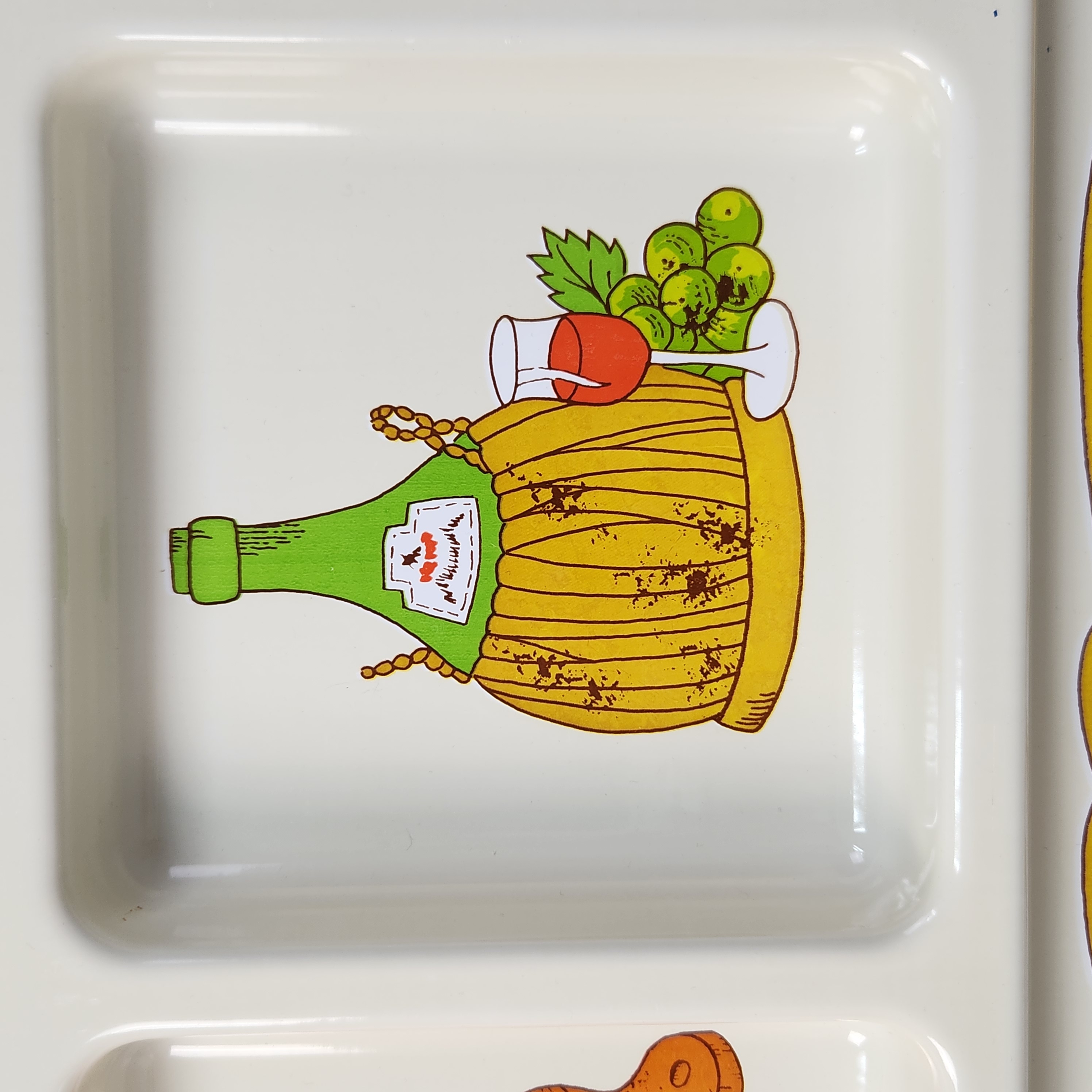 Divided Melamine Serving Tray
