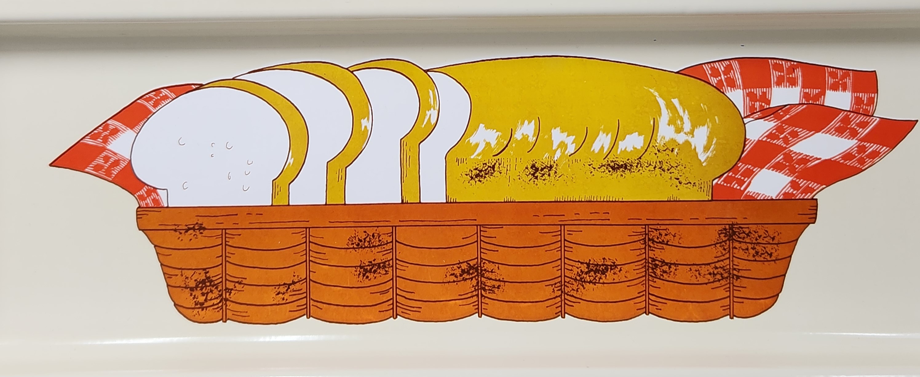 Divided Melamine Serving Tray