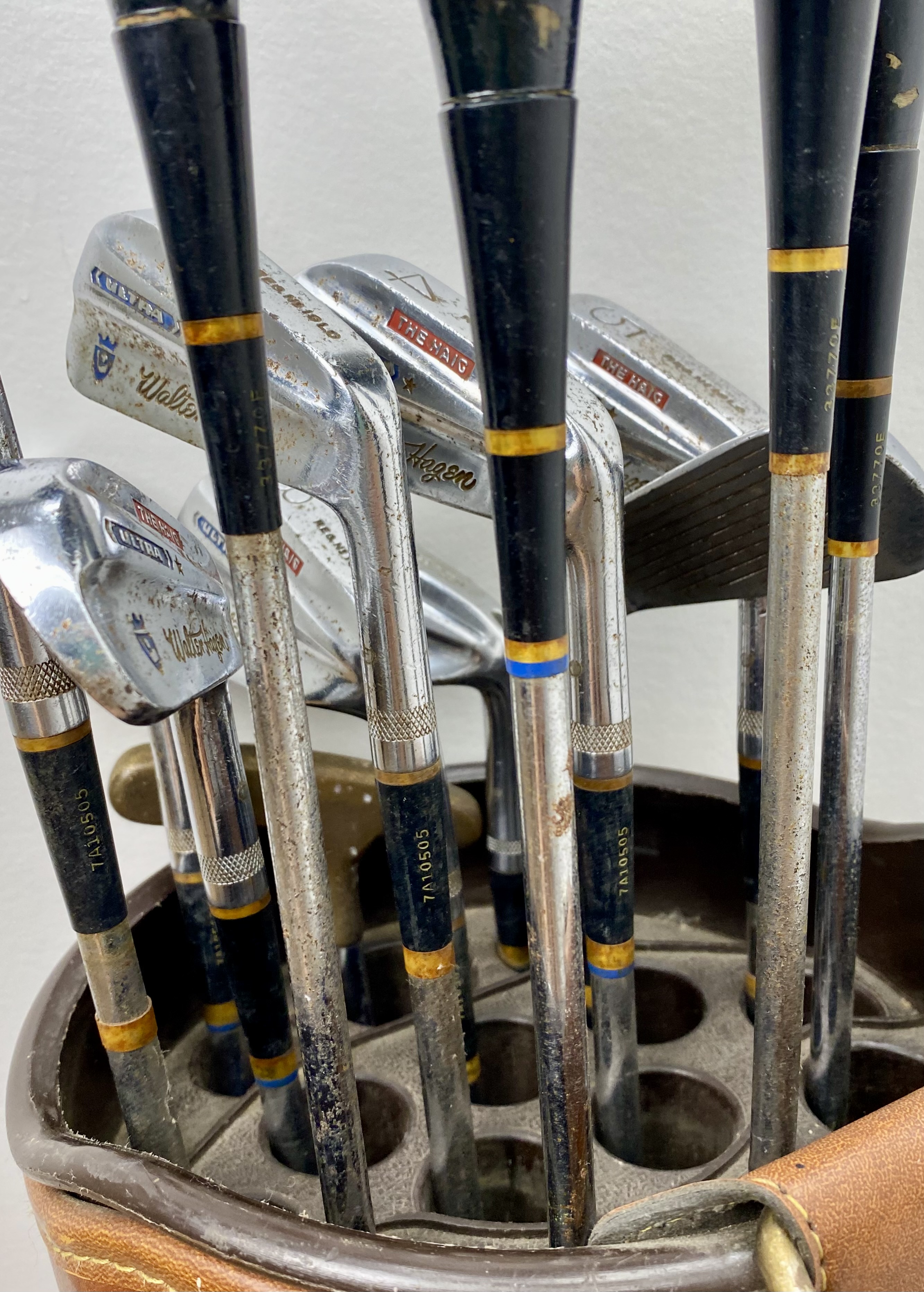 Vintage Walter Hagen & Wilson Patty Berg Golf Clubs