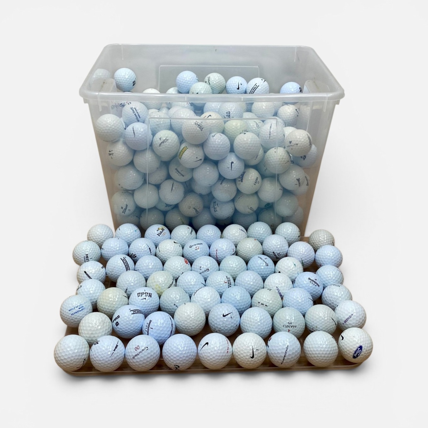 Assorted Used Golf Balls