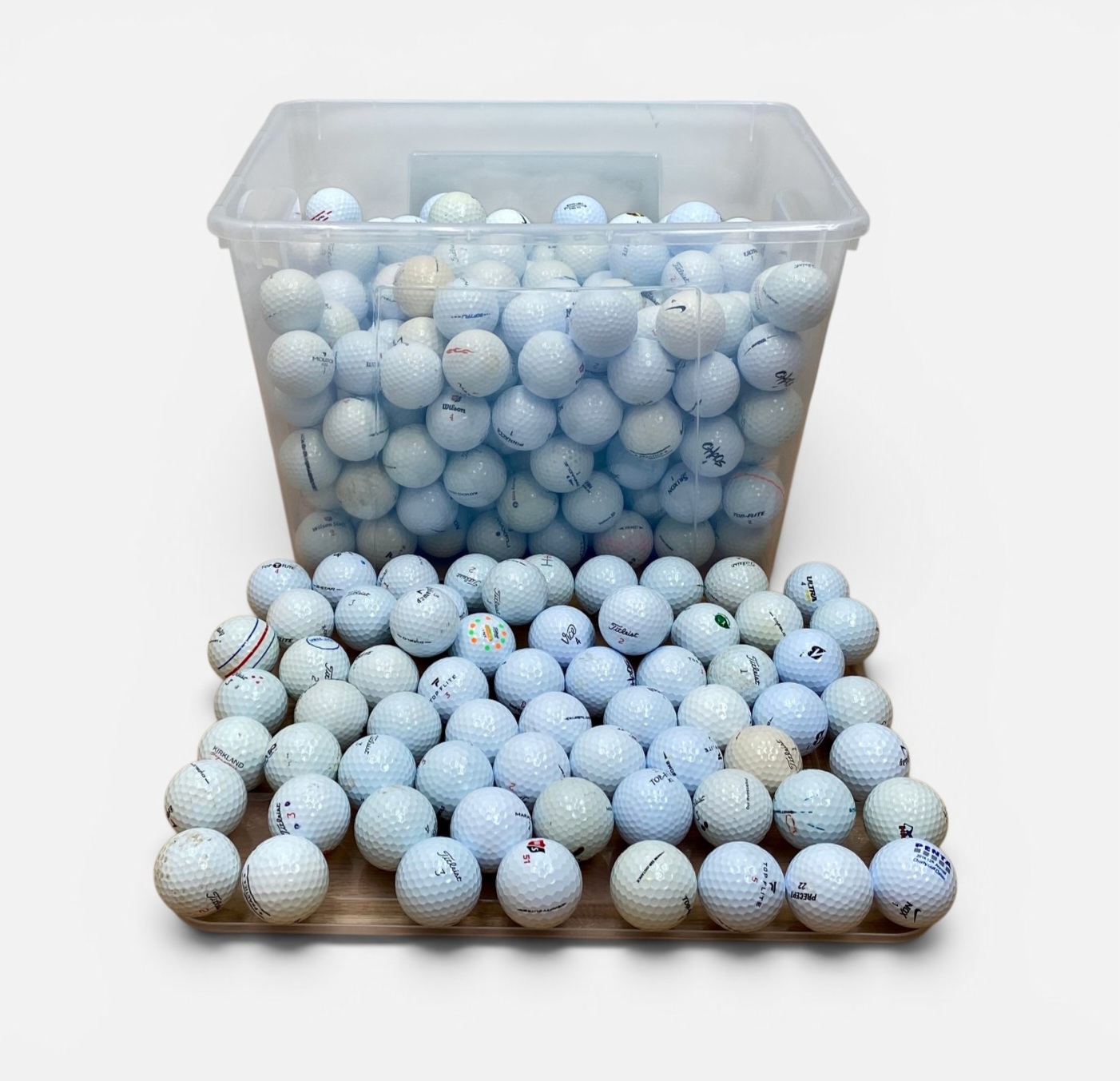 Assorted Used Golf Balls