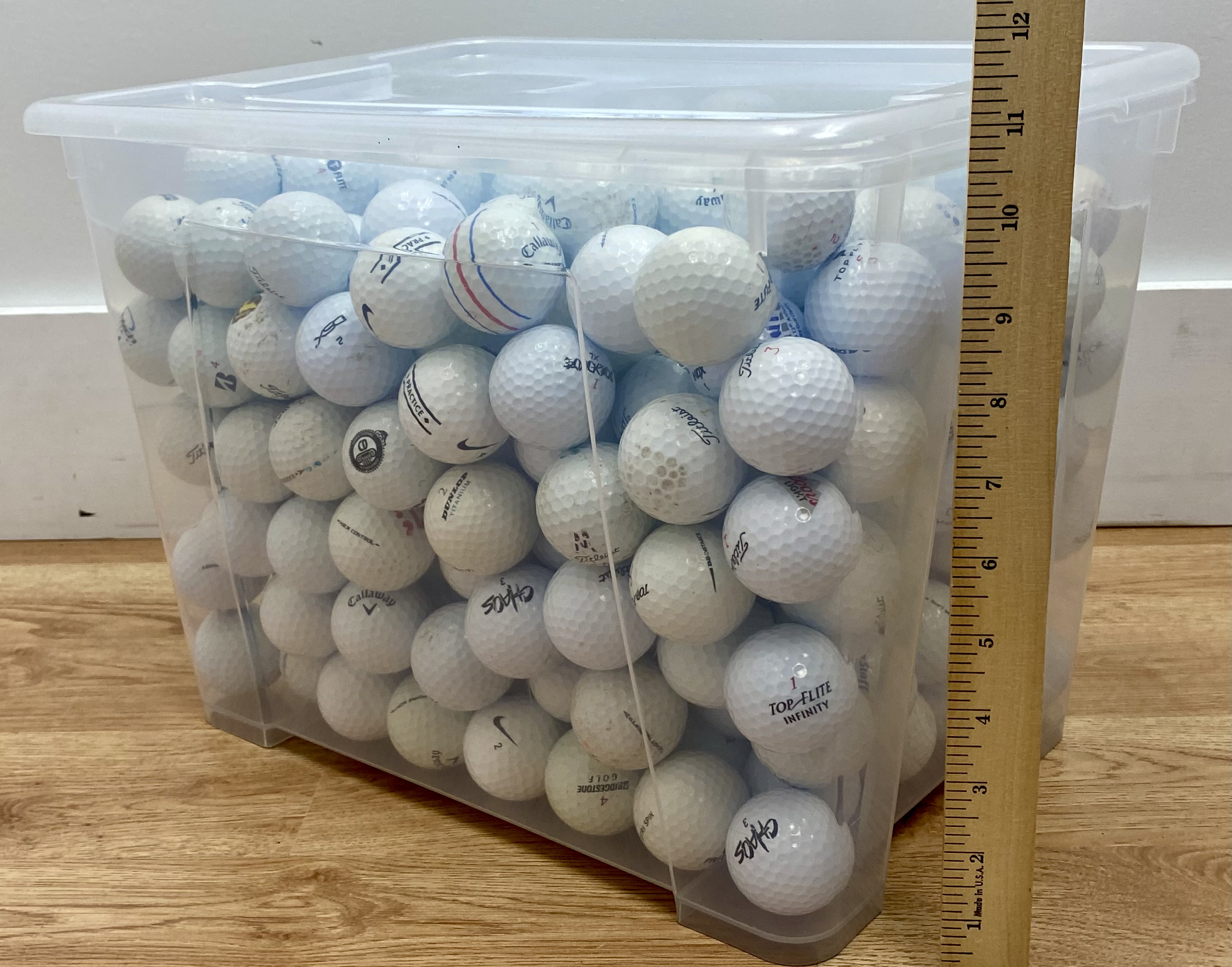 Assorted Used Golf Balls