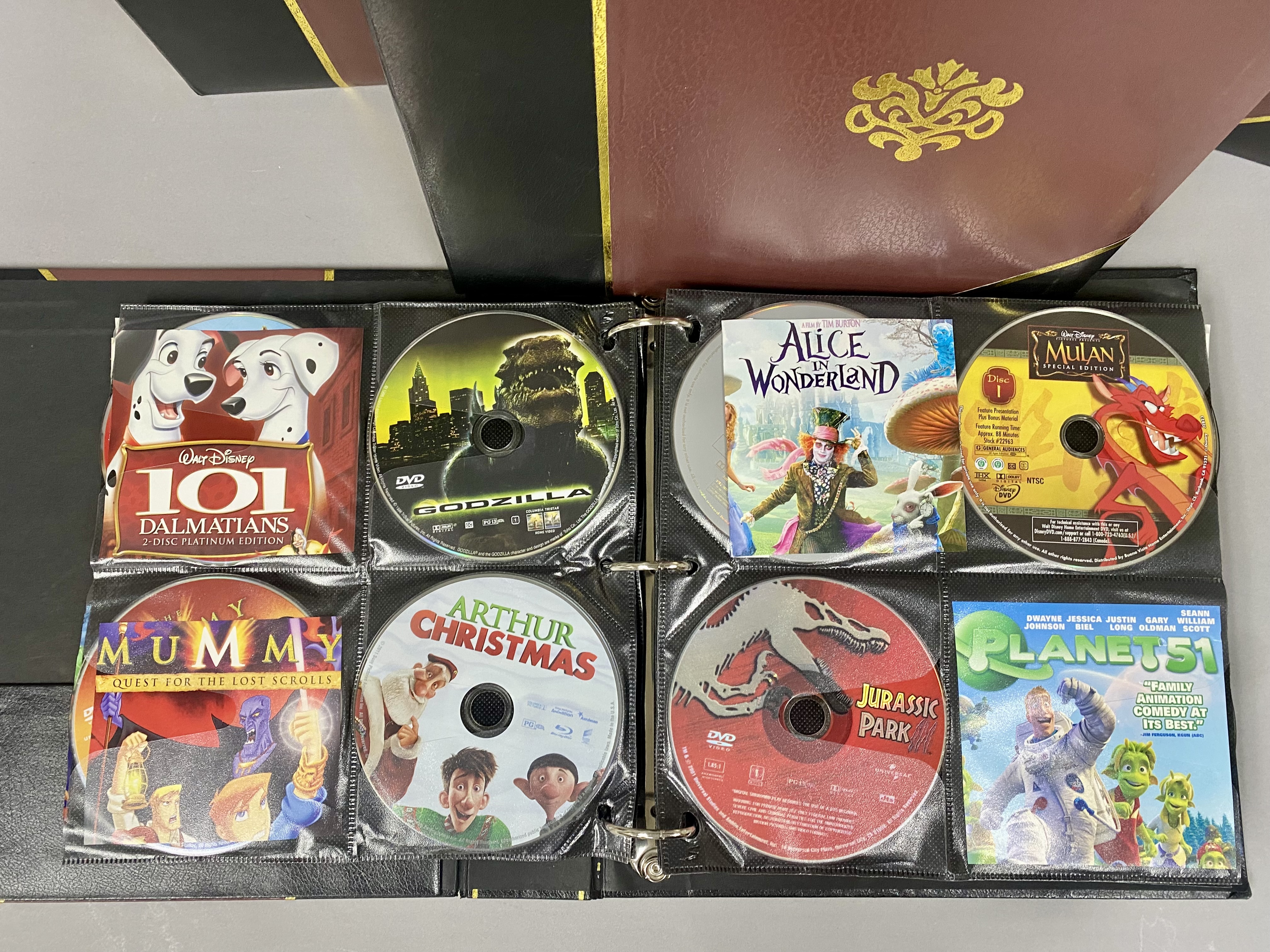 Large DVD Collection of Over 370 Titles