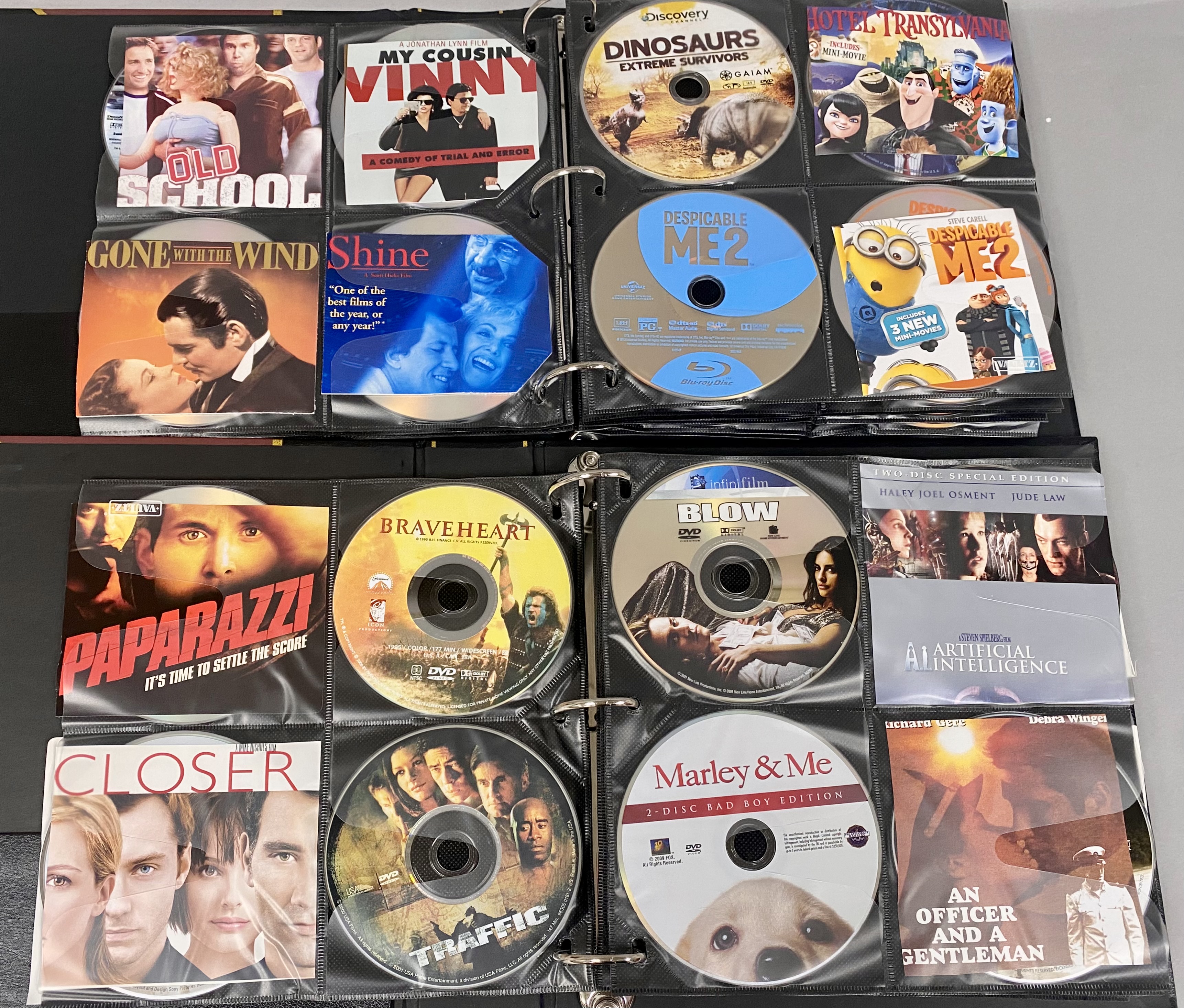 Large DVD Collection of Over 370 Titles