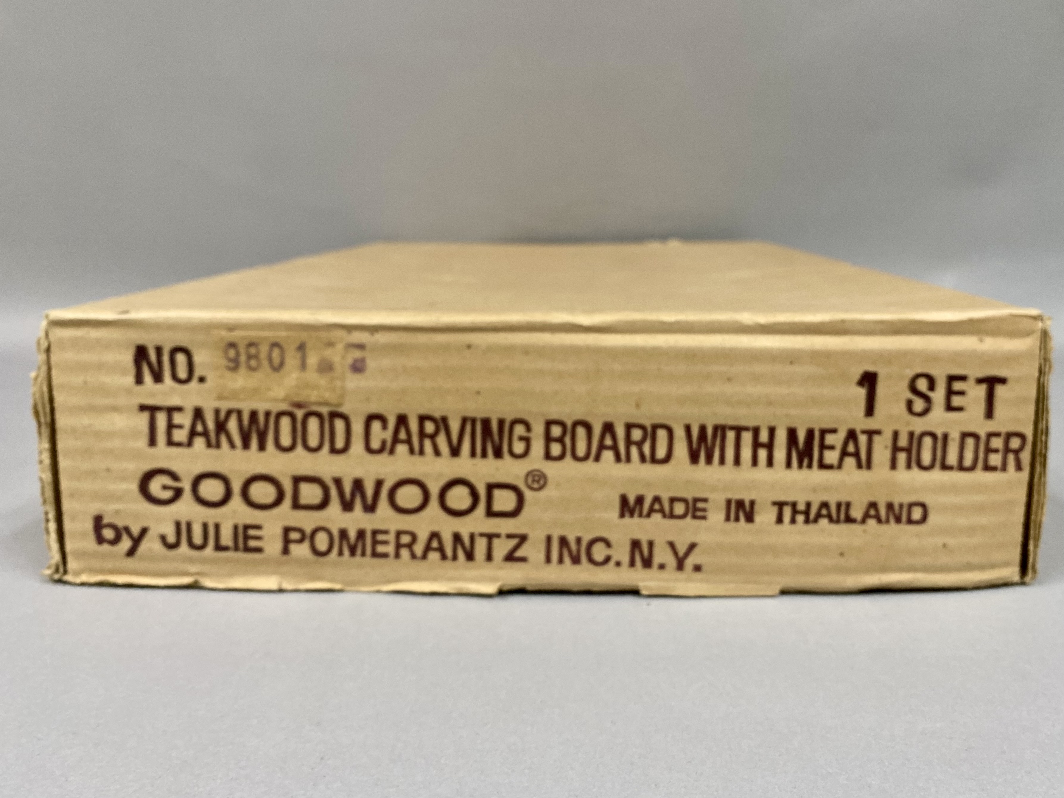 Goodwood Teakwood Carving Board Set