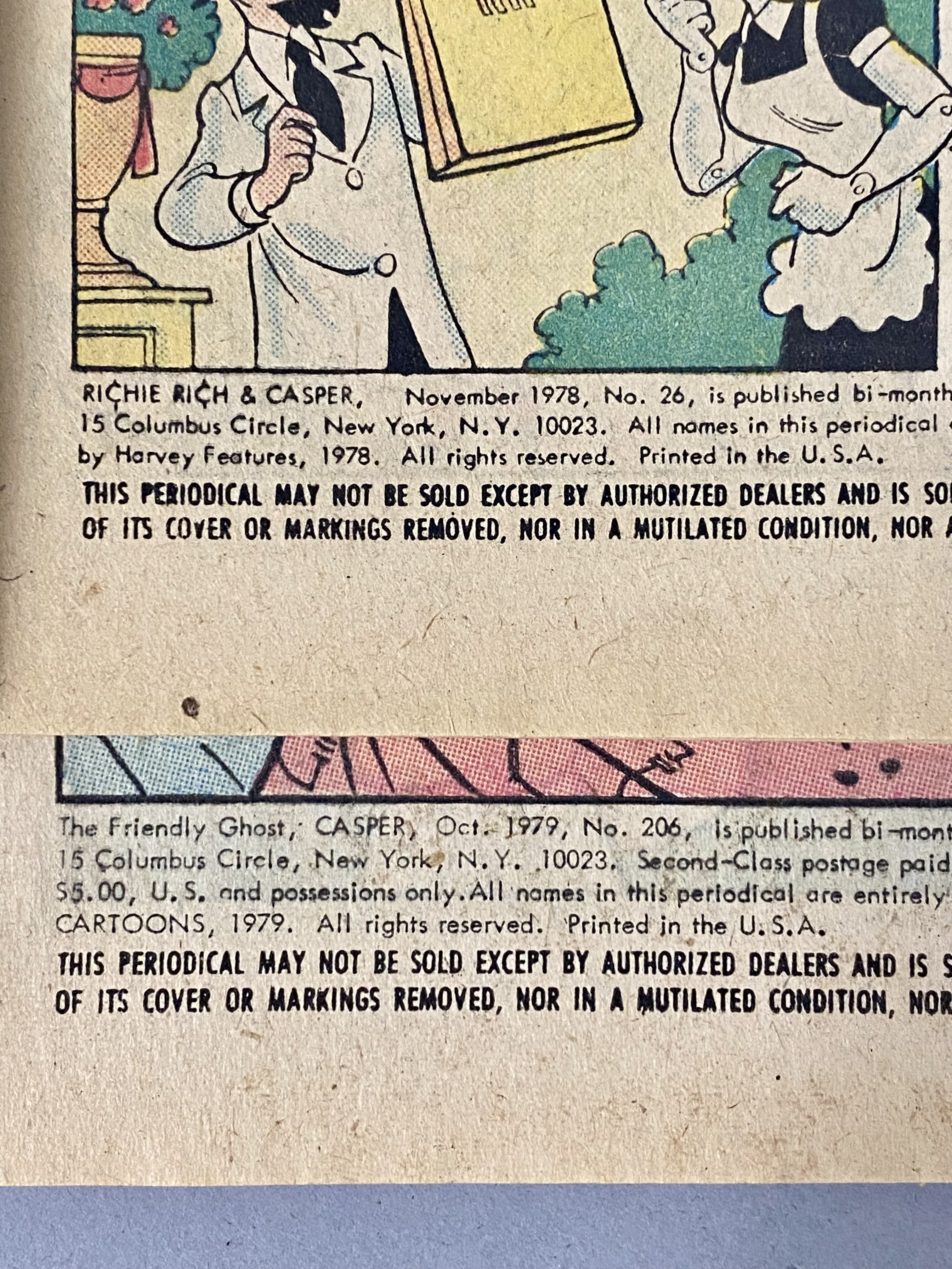 14 Vintage Children's Comic Books
