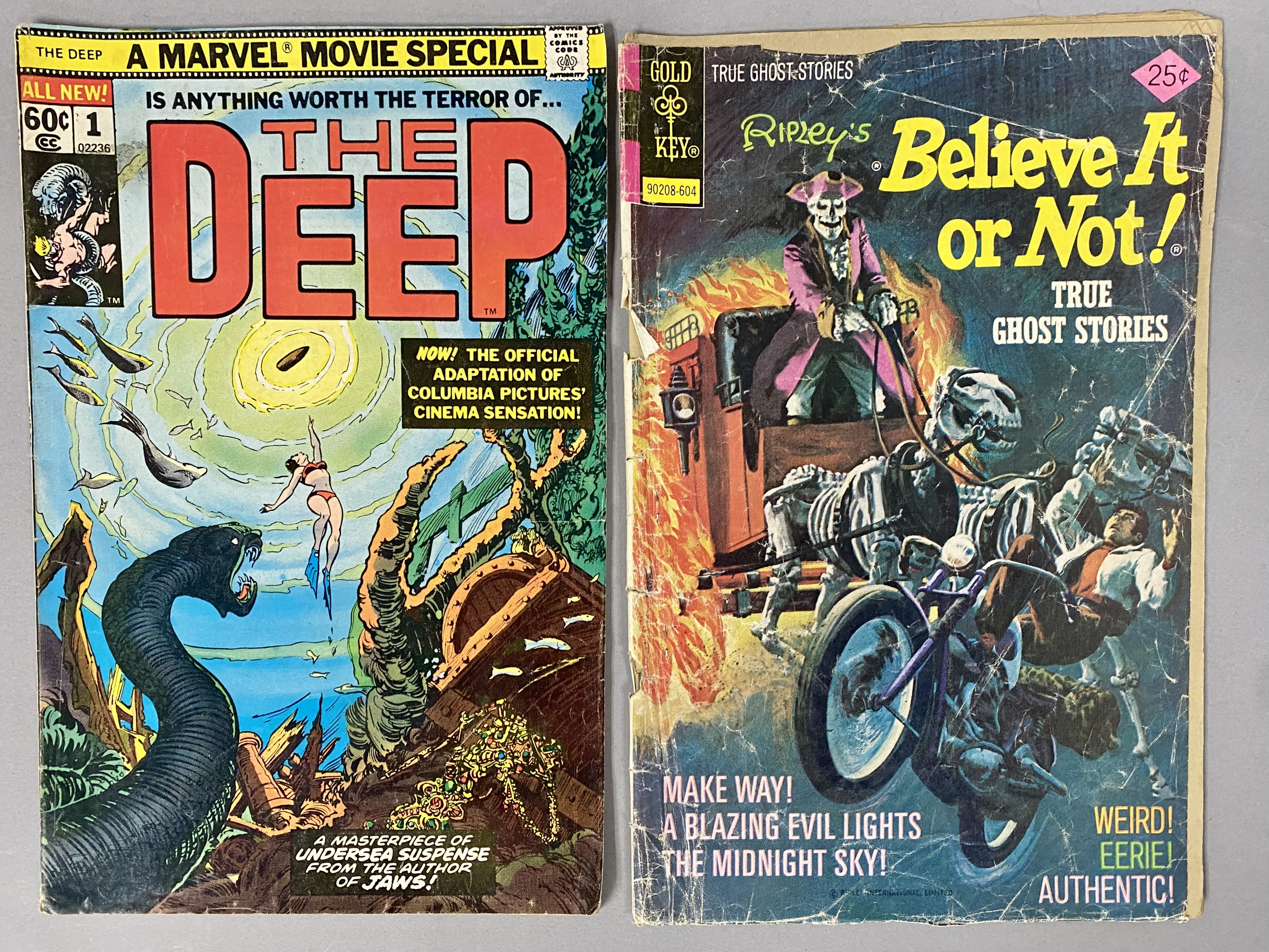 15 Bronze Age Comic Books Inc DC, Gold Key & Marvel