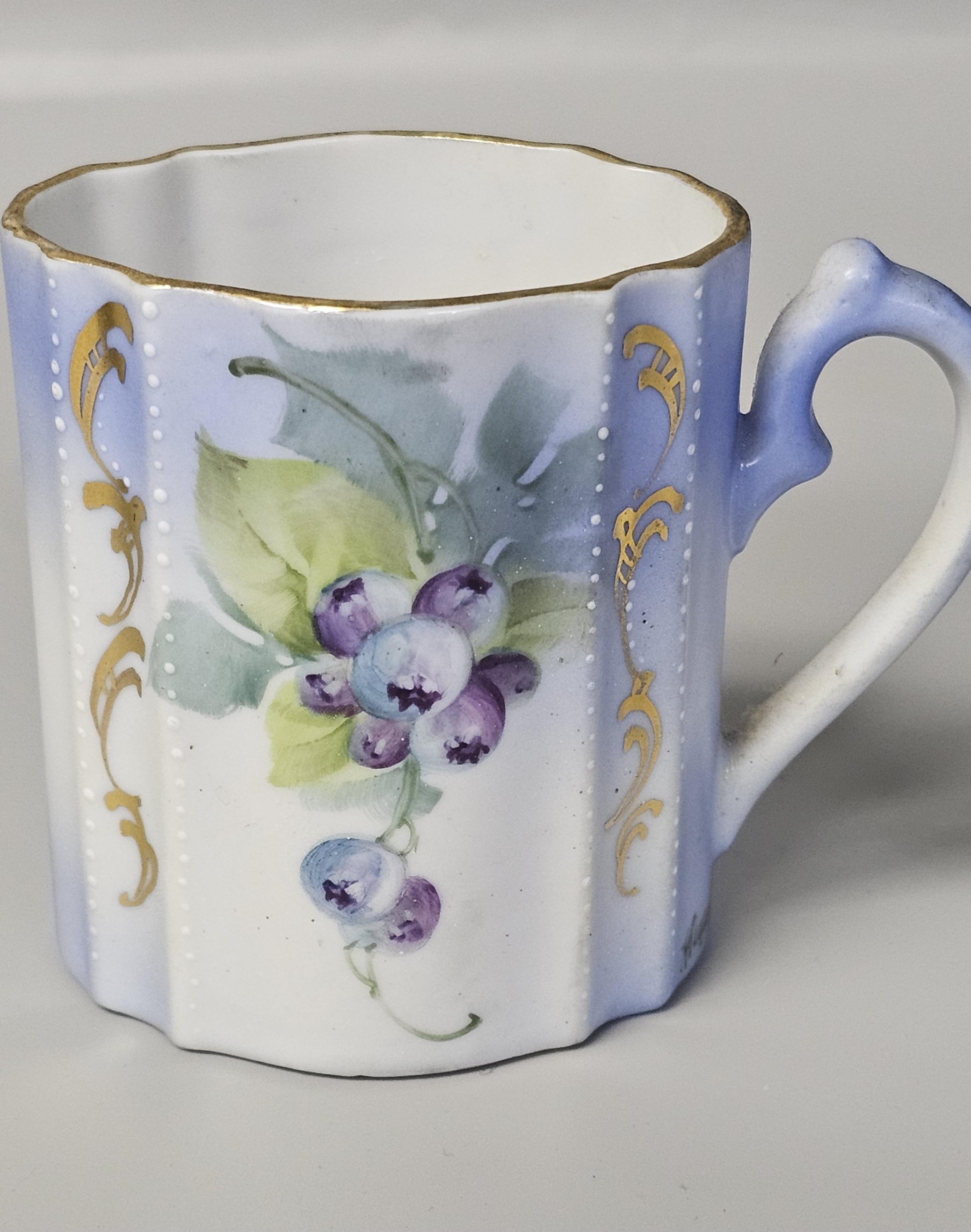 Vintage Hand-Painted Porcelain Tea Set