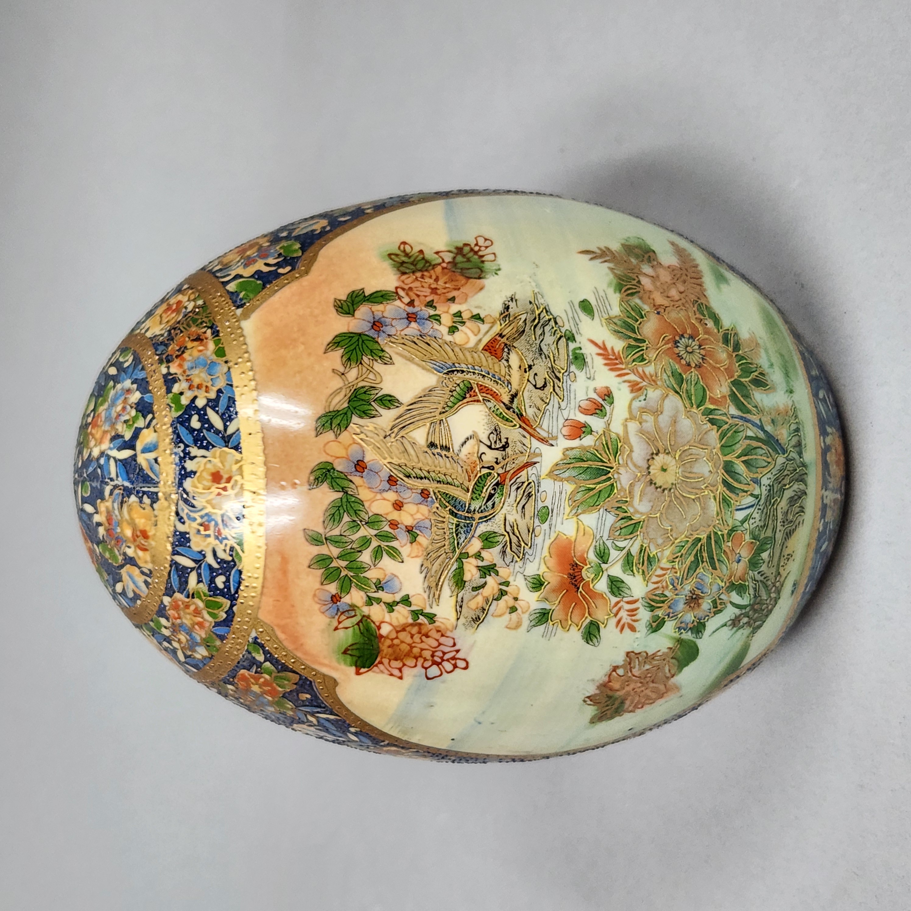 Japanese Satsuma Style Ceramic Eggs