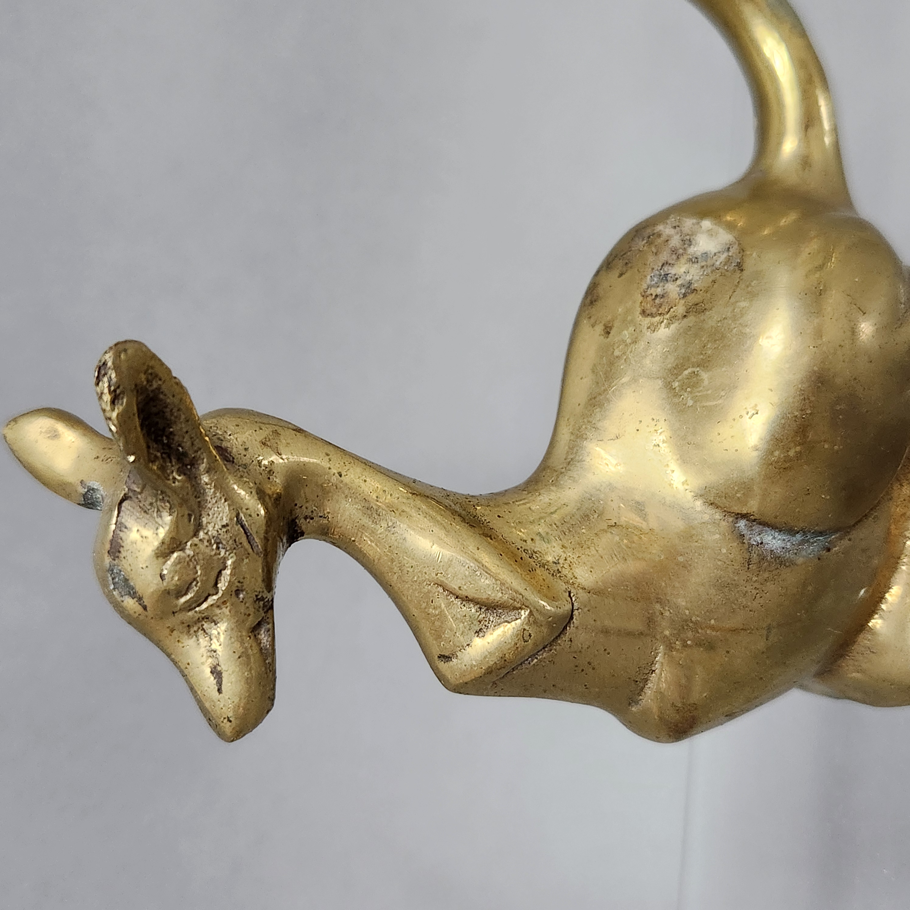 Mid-Century Cast Brass Animal Figures