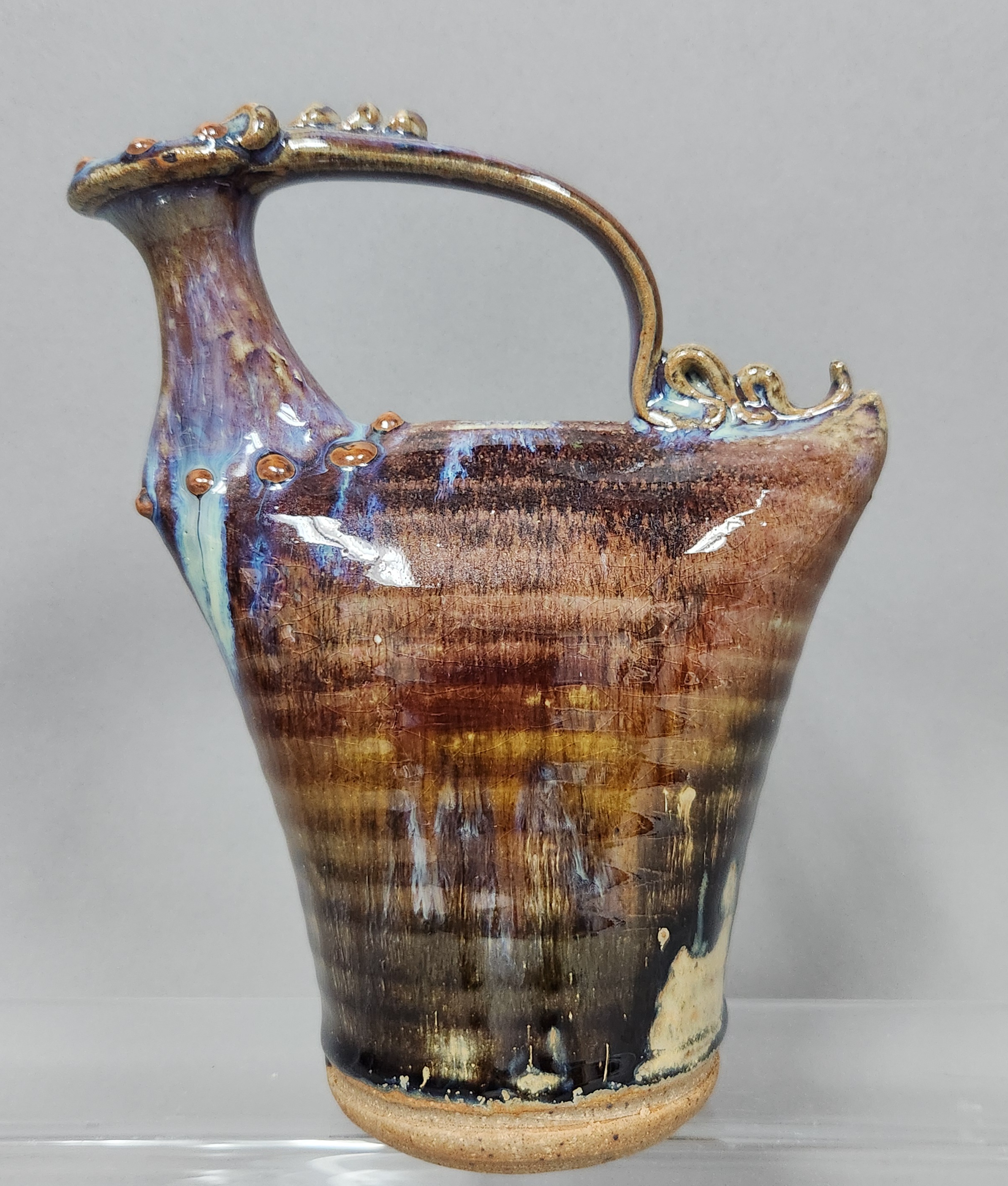 Contemporary Studio Pottery Figural Pitcher