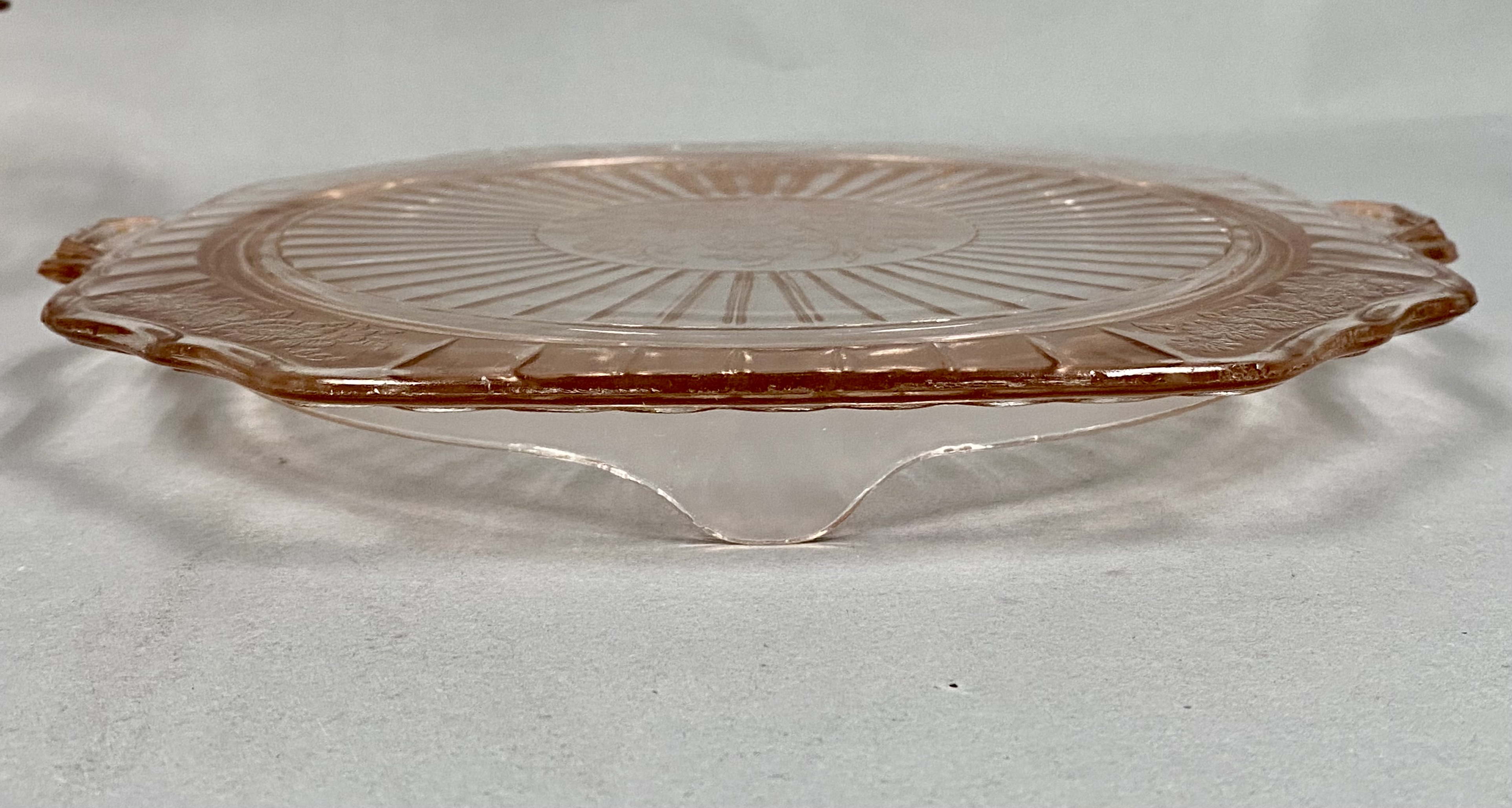 Pink Depression Glass Mayfair Pattern