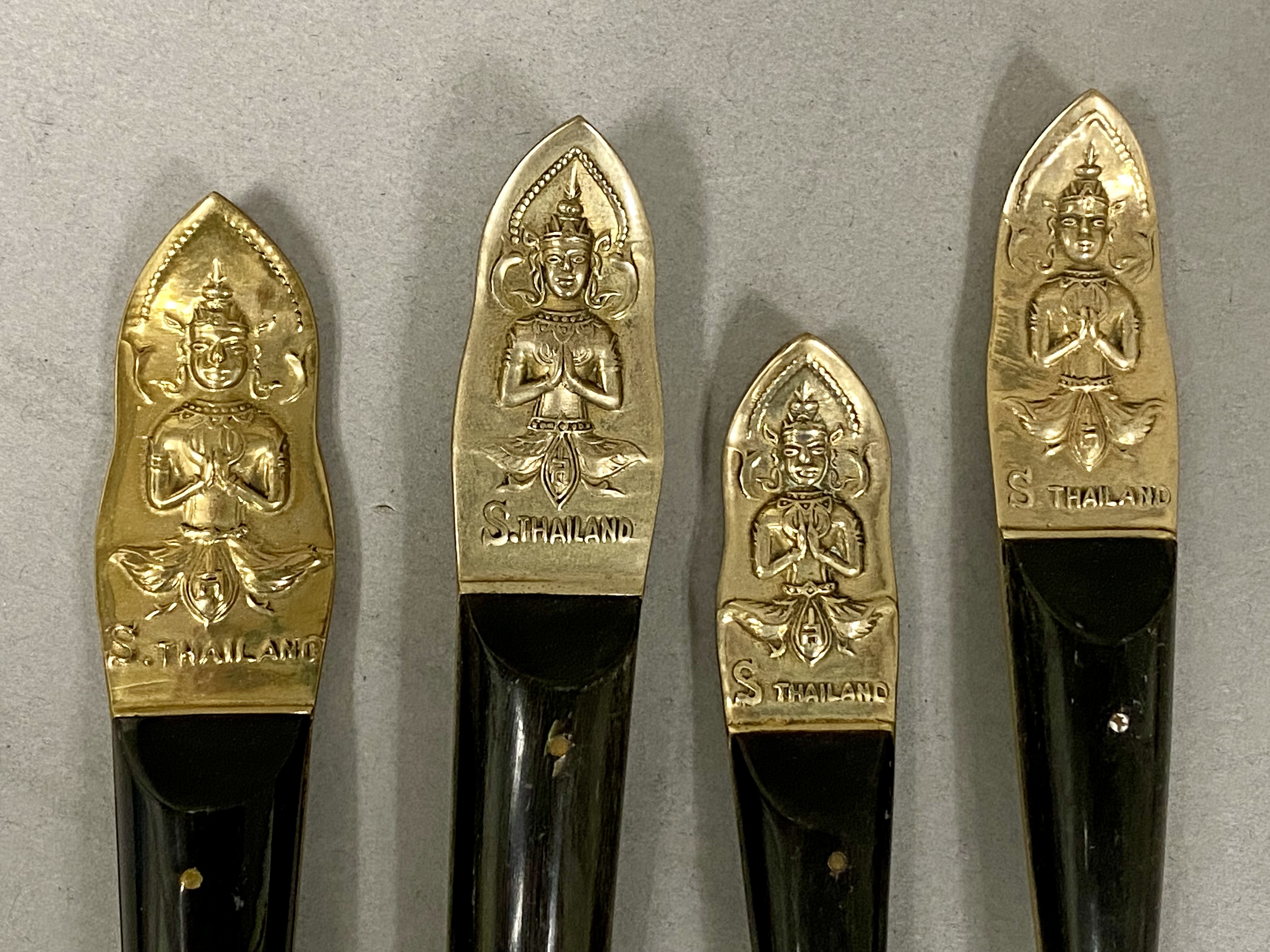 Thai Bronze Flatware & Styson Stainless Steel Knives