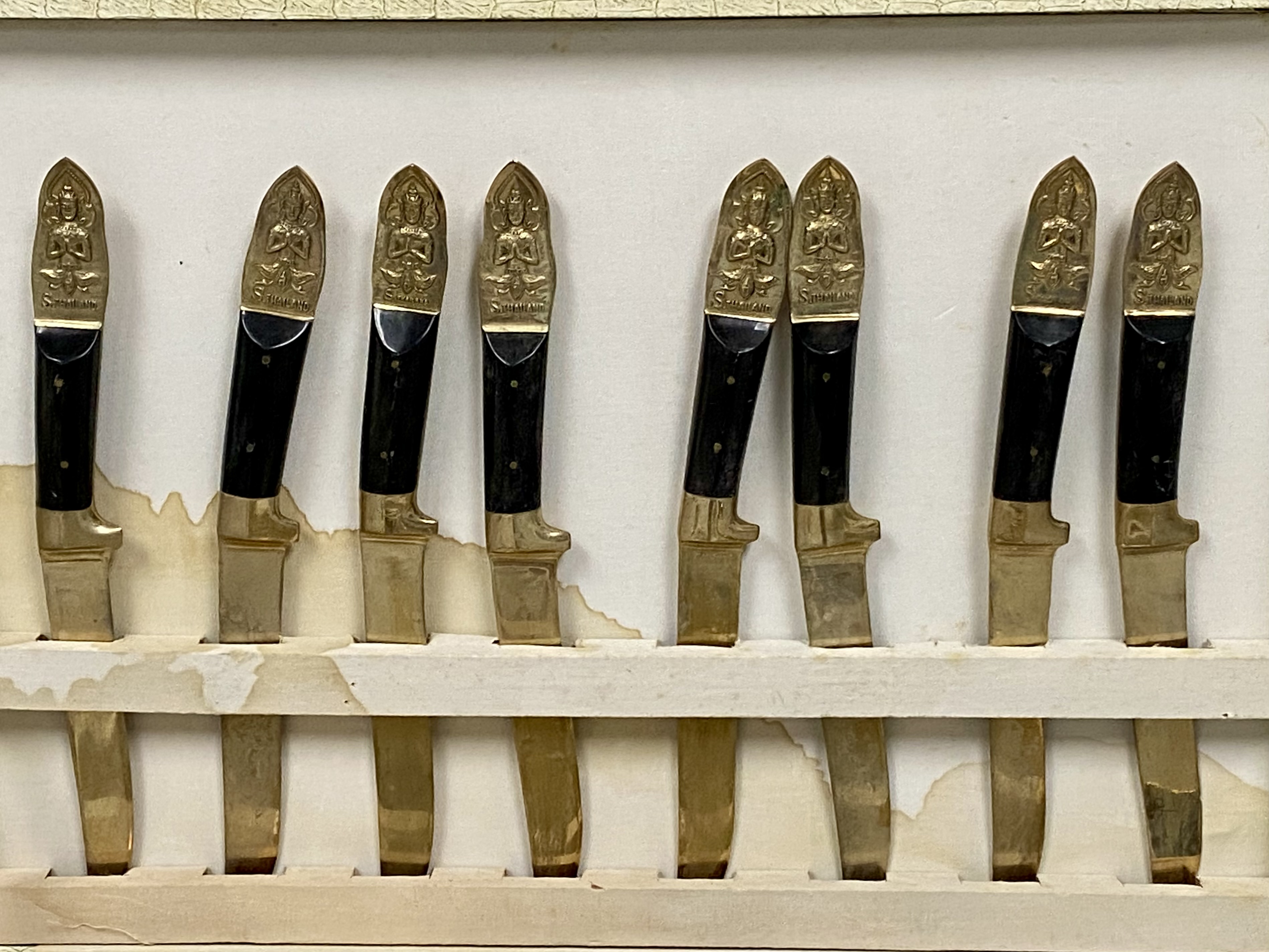 Thai Bronze Flatware & Styson Stainless Steel Knives