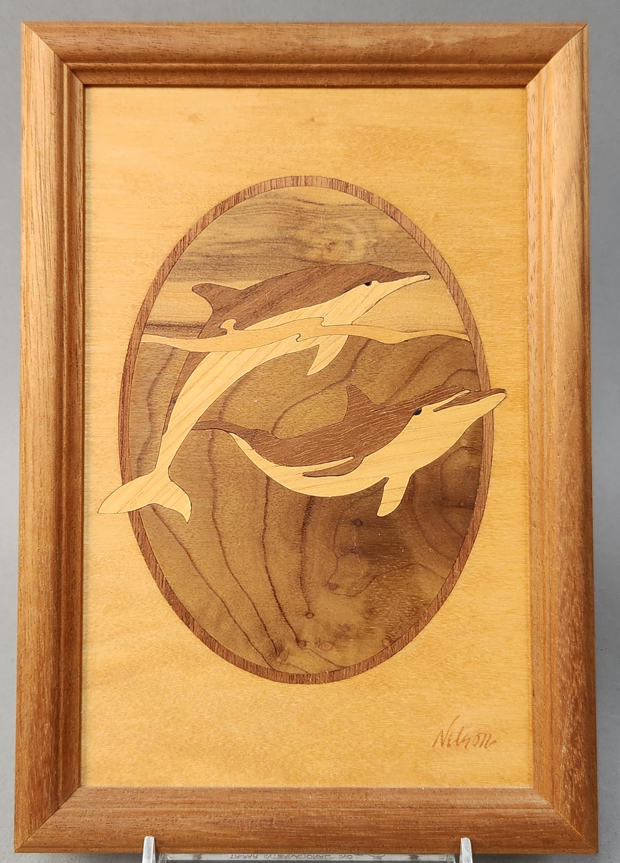 Trio of Dolphin-Themed Decorative Items
