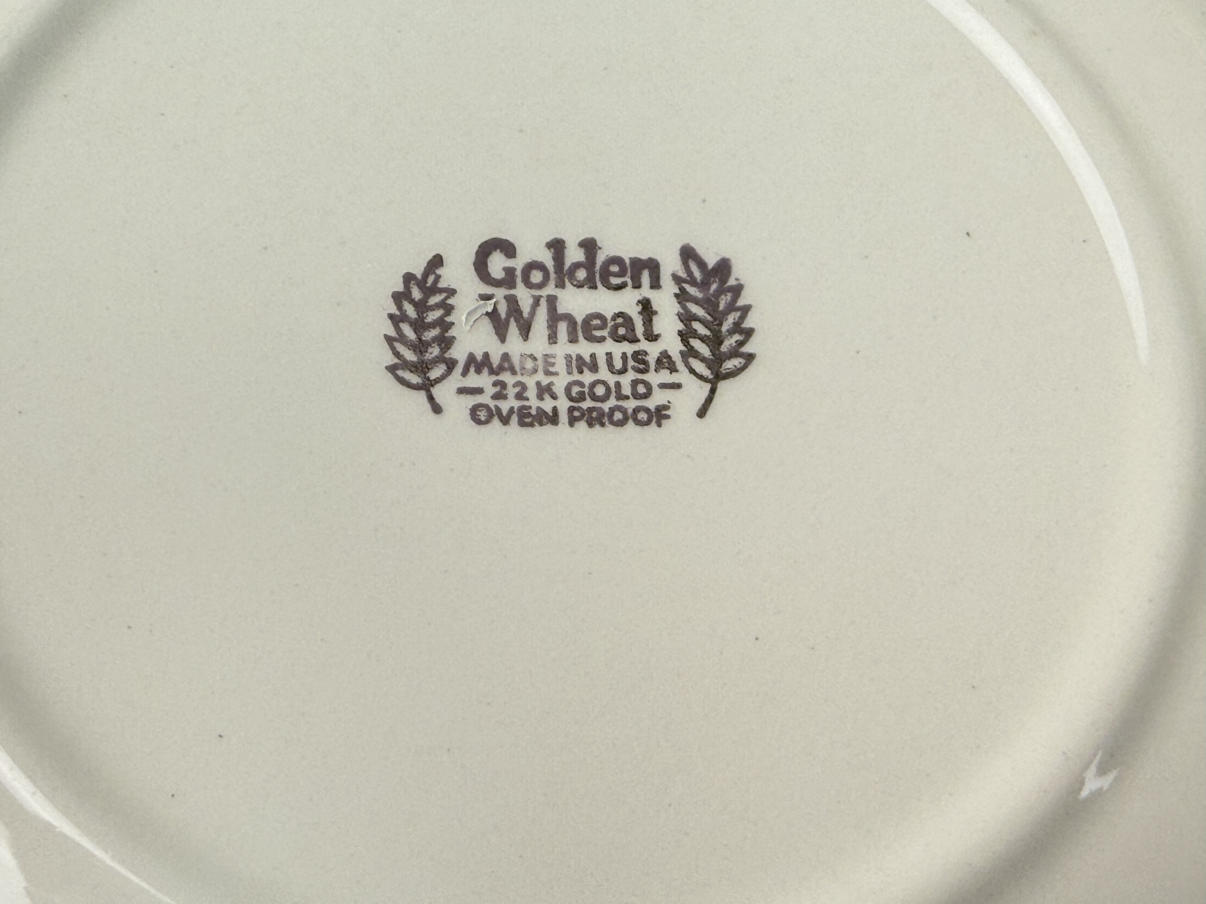 Homer Laughlin Golden Wheat Ceramic
