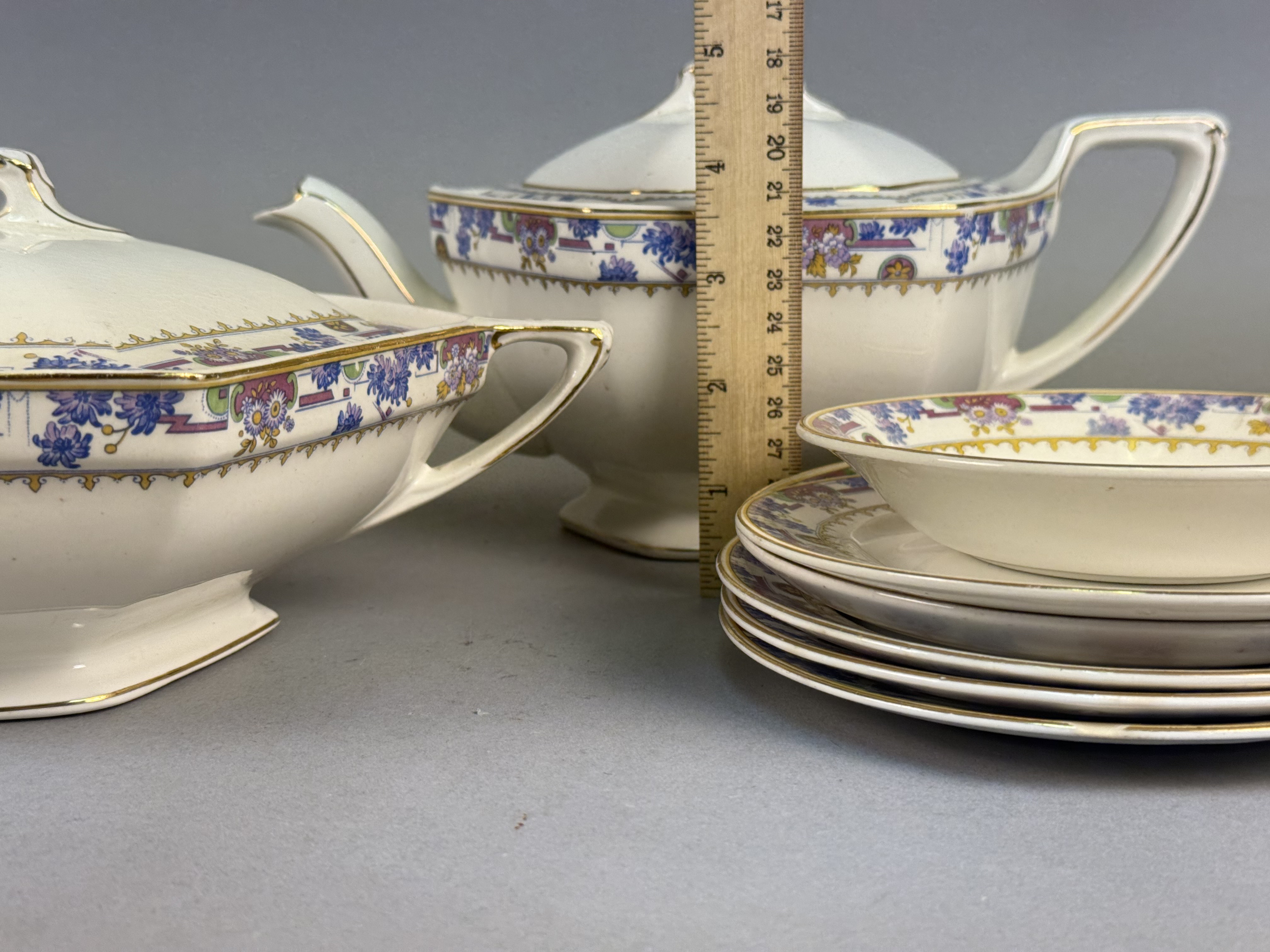 W.H. Grindley & Co. English Earthenware Table Service