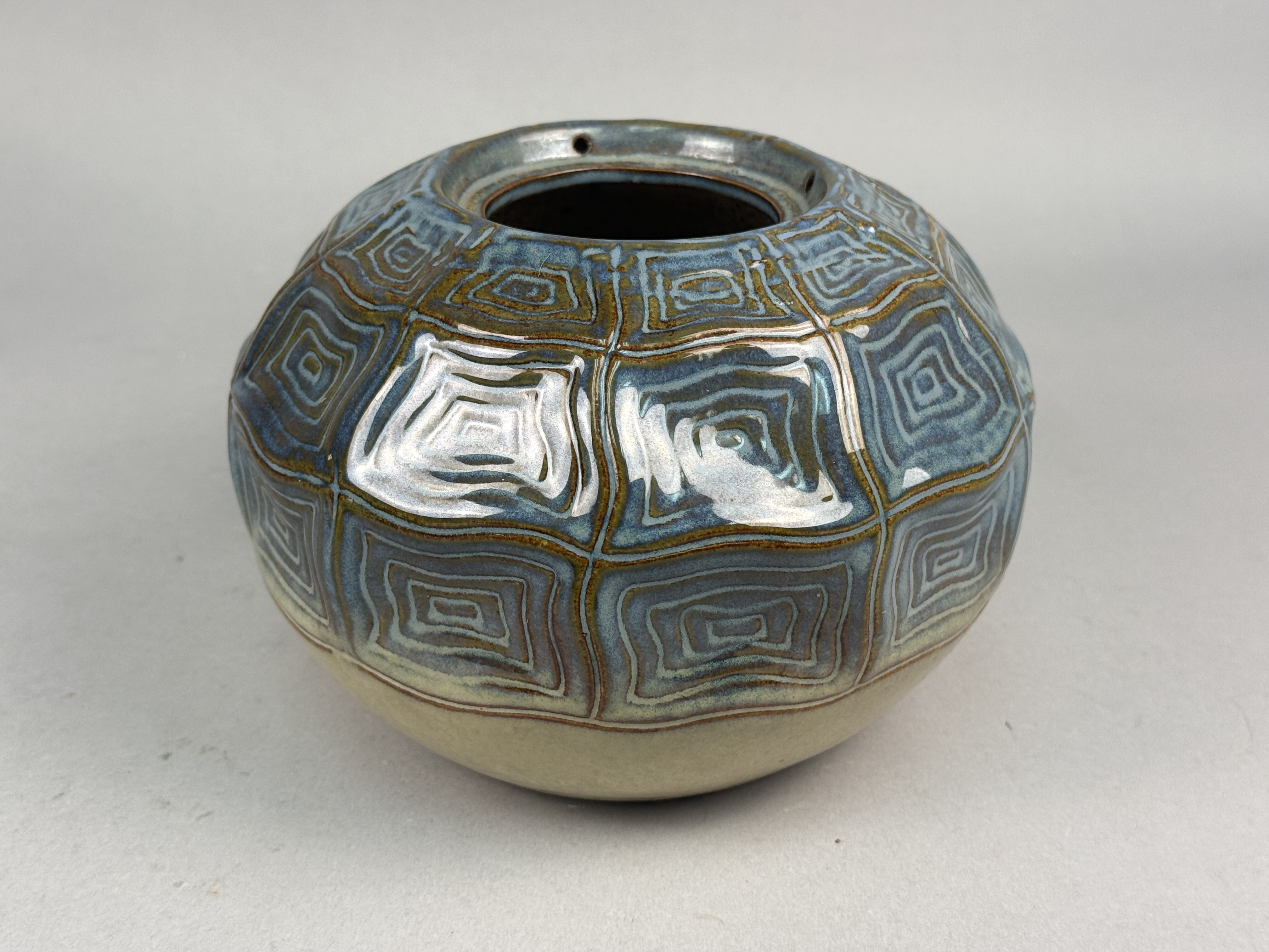 Mid-Century Modern Studio Pottery Stoneware Vessel