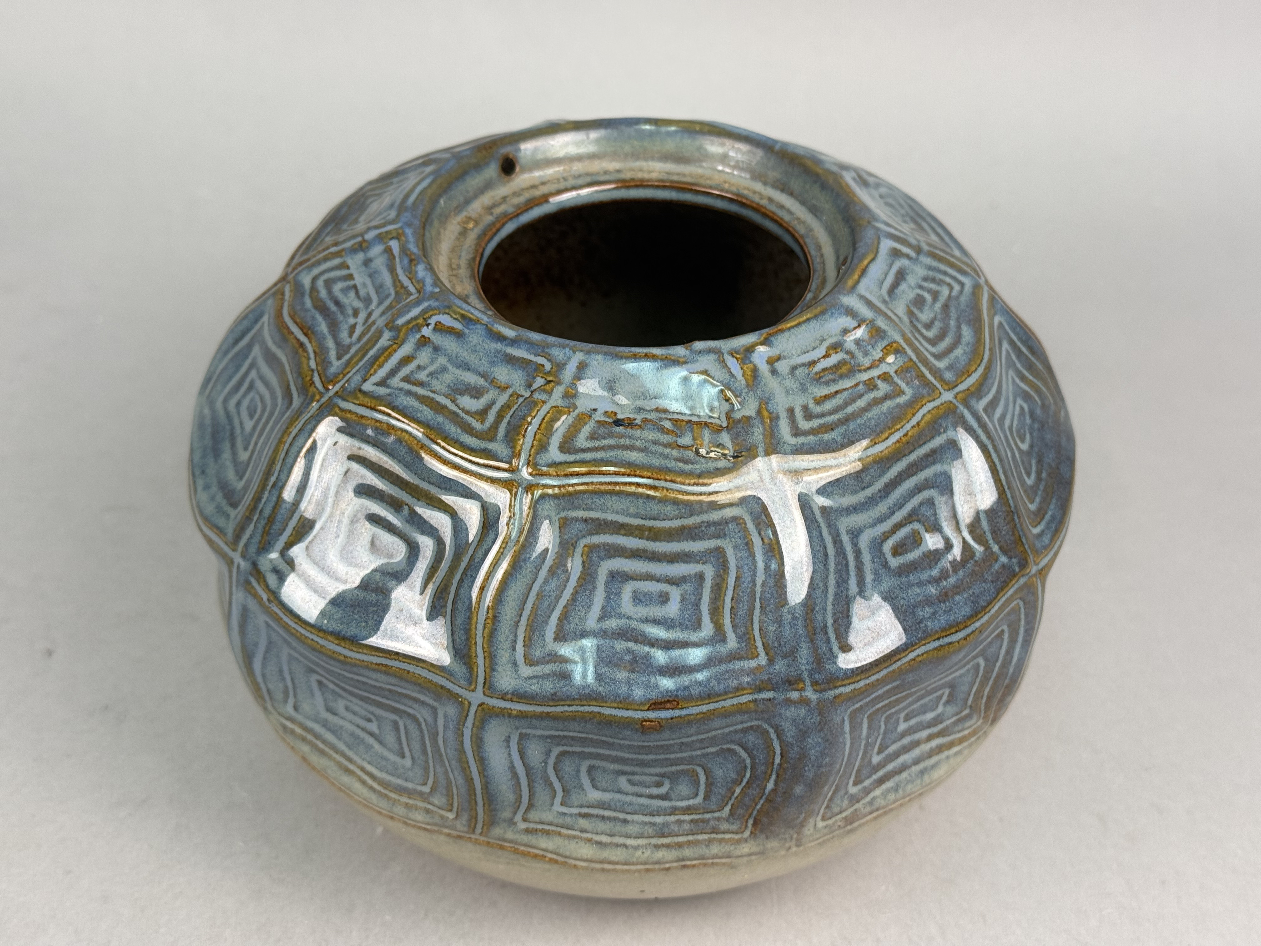 Mid-Century Modern Studio Pottery Stoneware Vessel