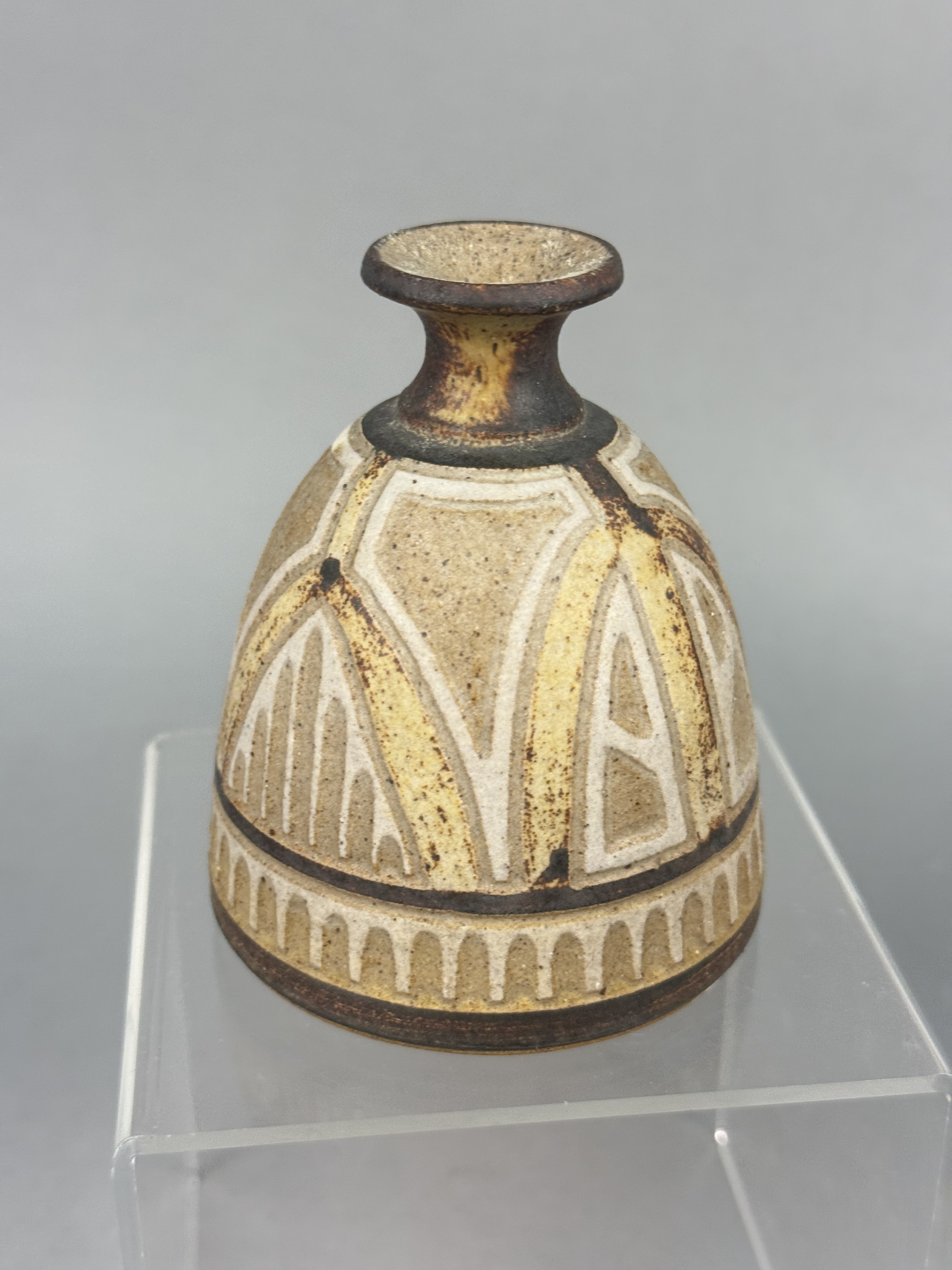 Mid-Century American Studio Pottery Bud Vases