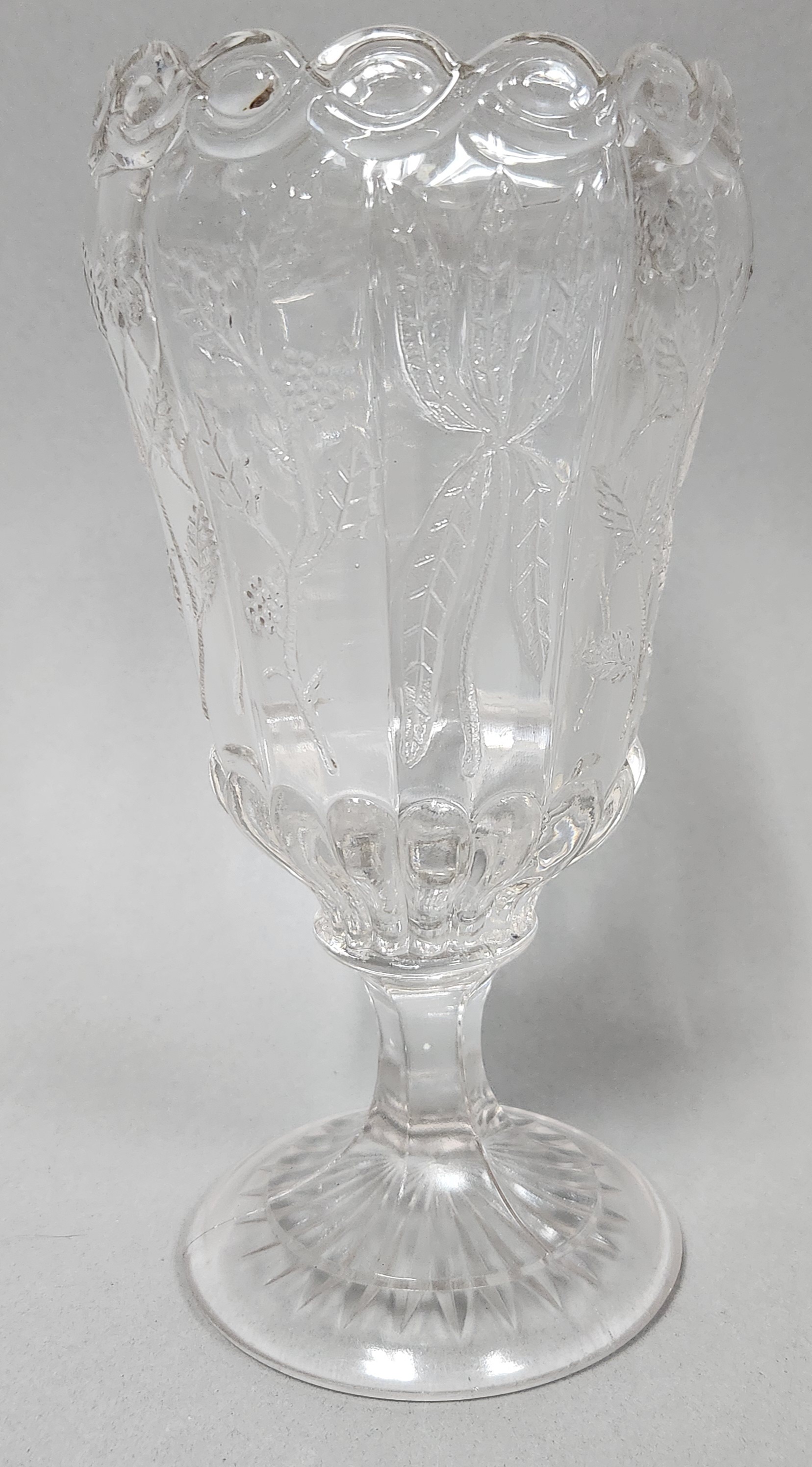 American Pattern Glass Princess Feather & Holly Patterns