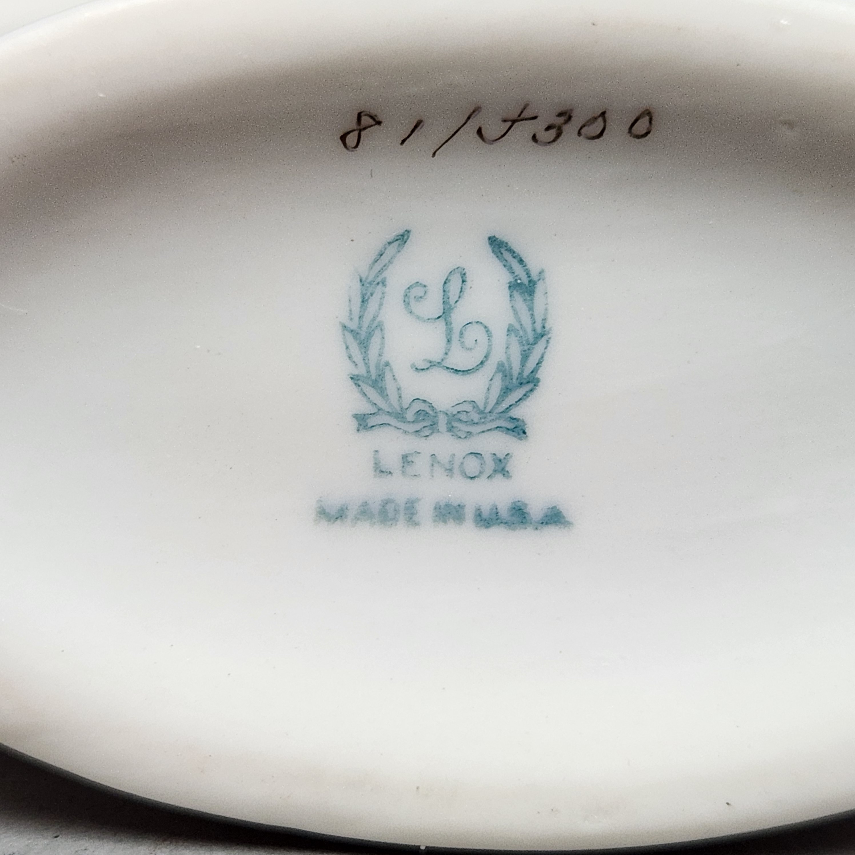 Lenox Double Wedding Basket Vase