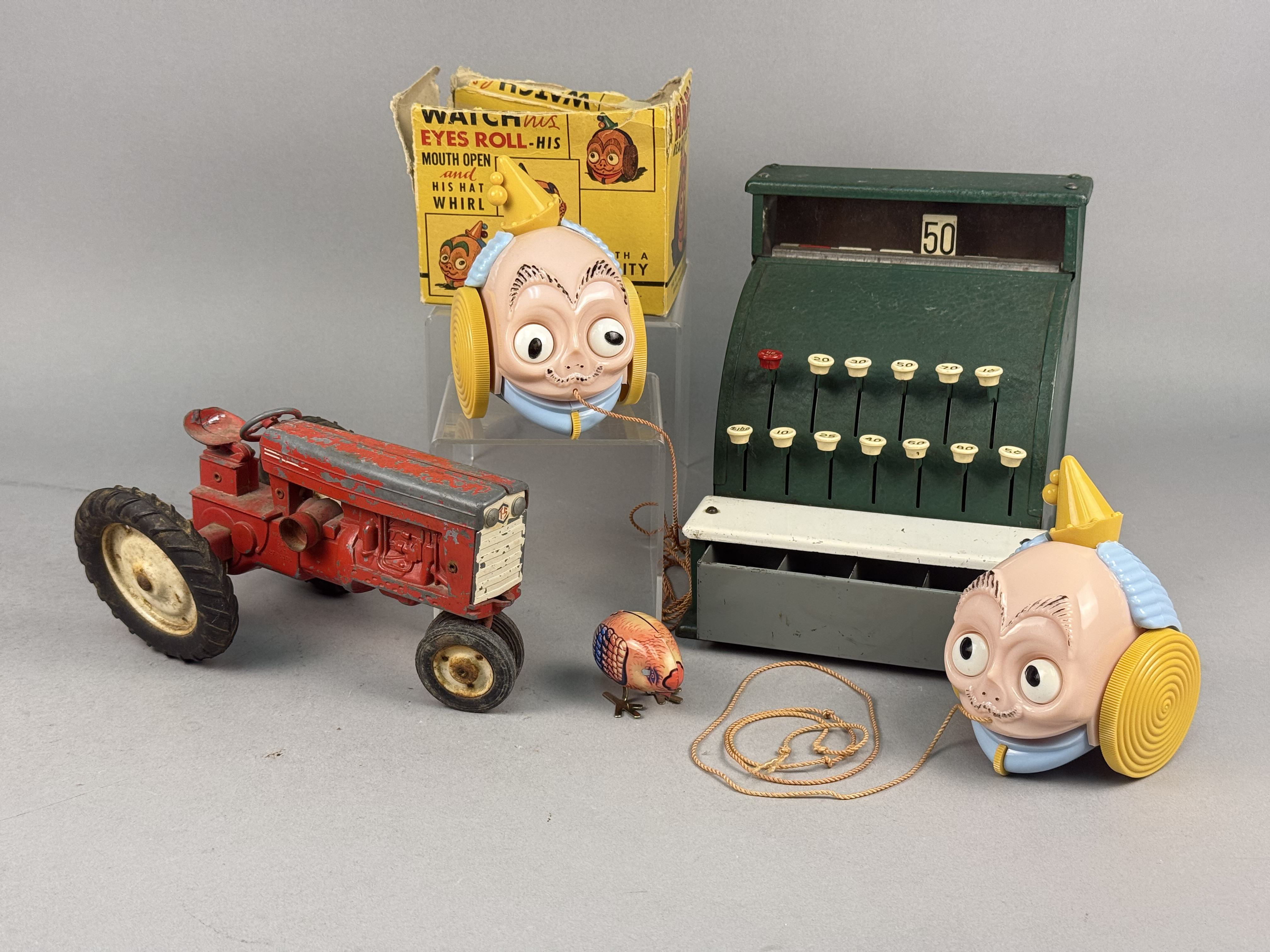 Vintage Toys Al-Vern Happo Toys Carter Tractor
