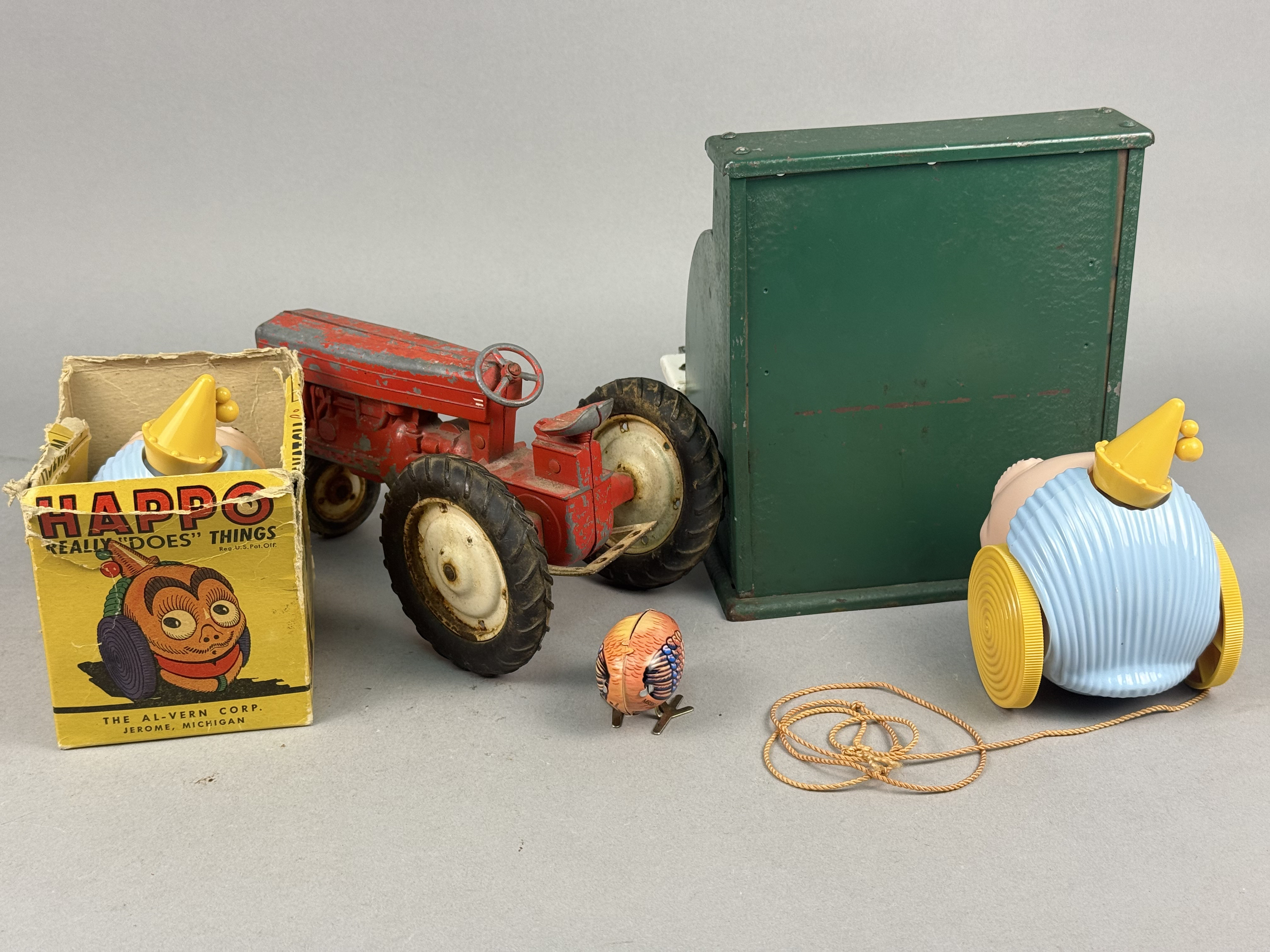Vintage Toys Al-Vern Happo Toys Carter Tractor