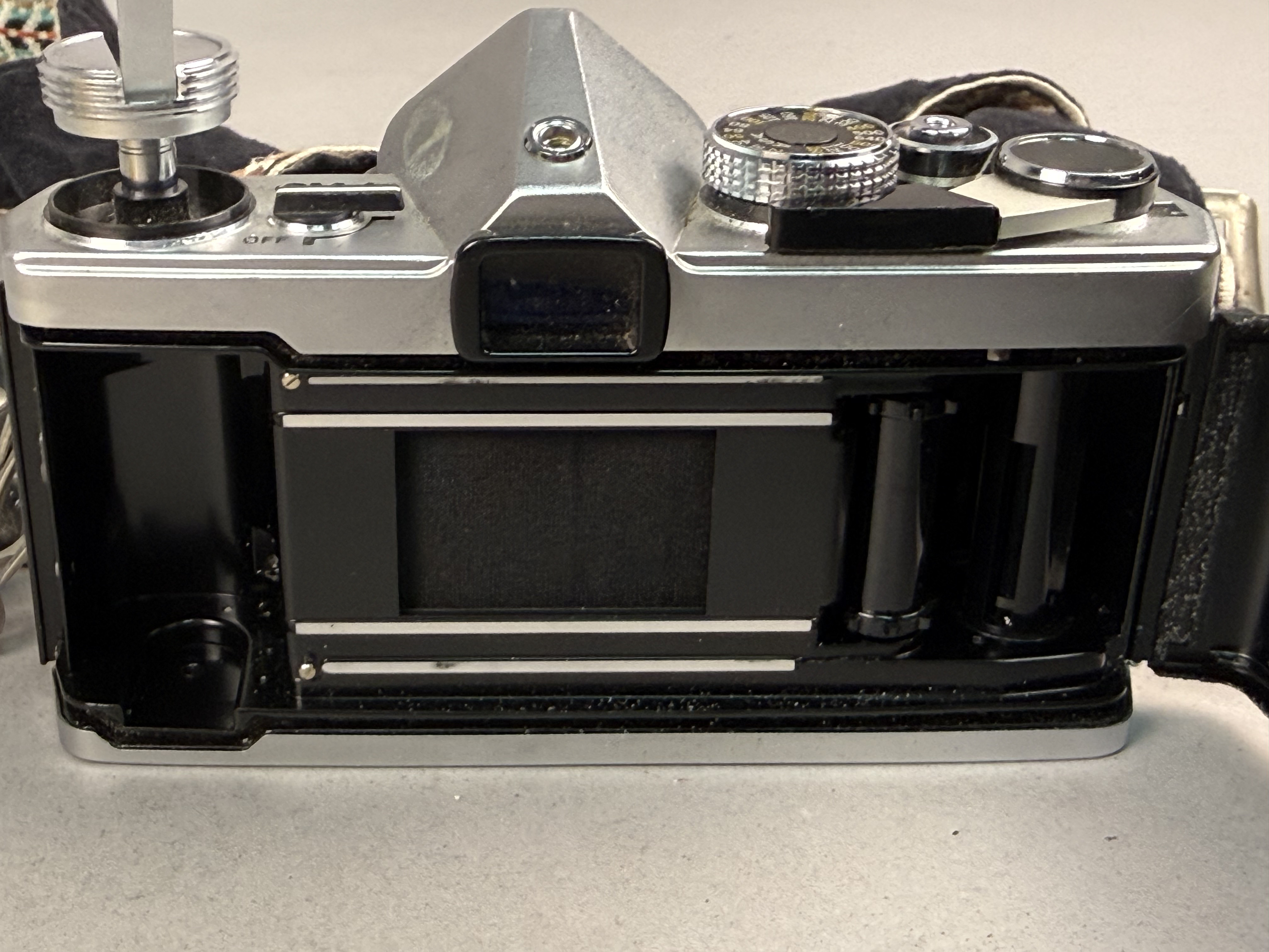 Olympus OM-1 35mm Camera with Zuiko 50mm Lens