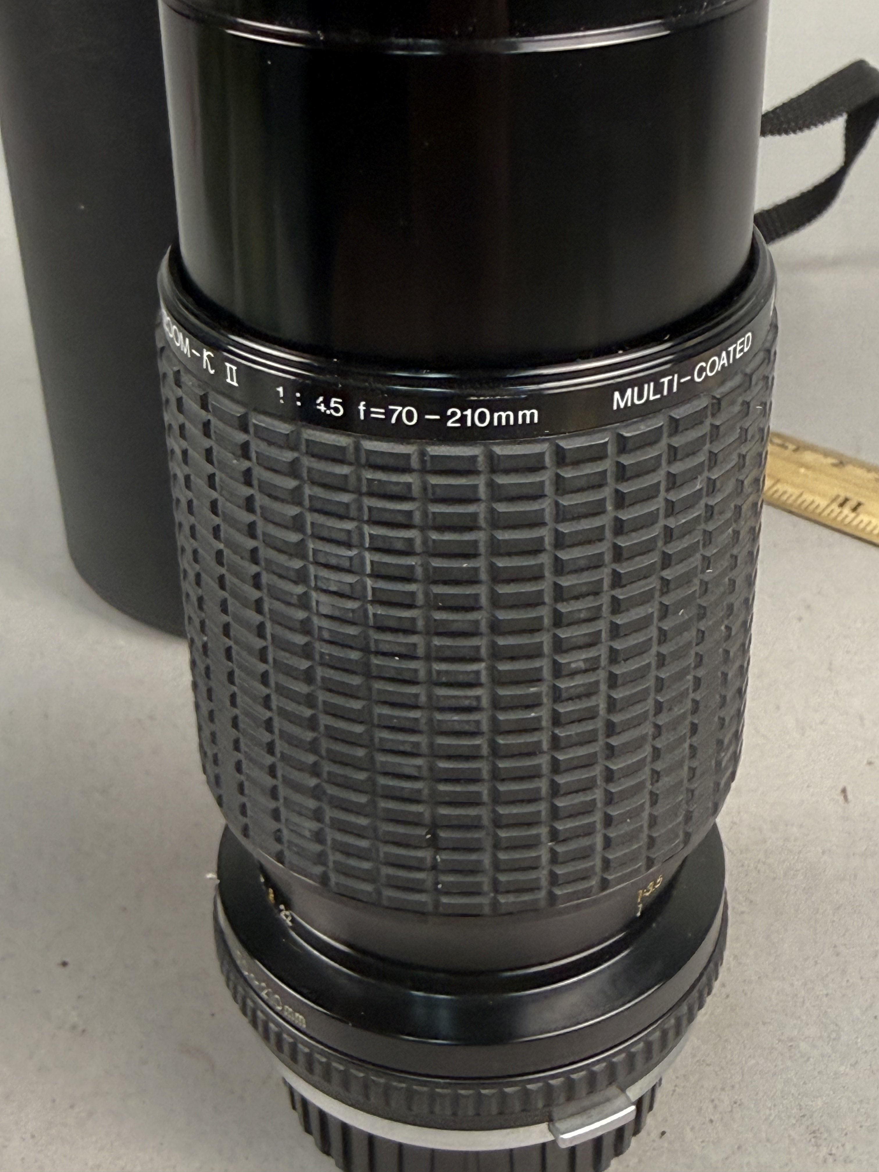 Sigma Zoom-K II 70-210mm f/4.5 Nikon F Mount Lens