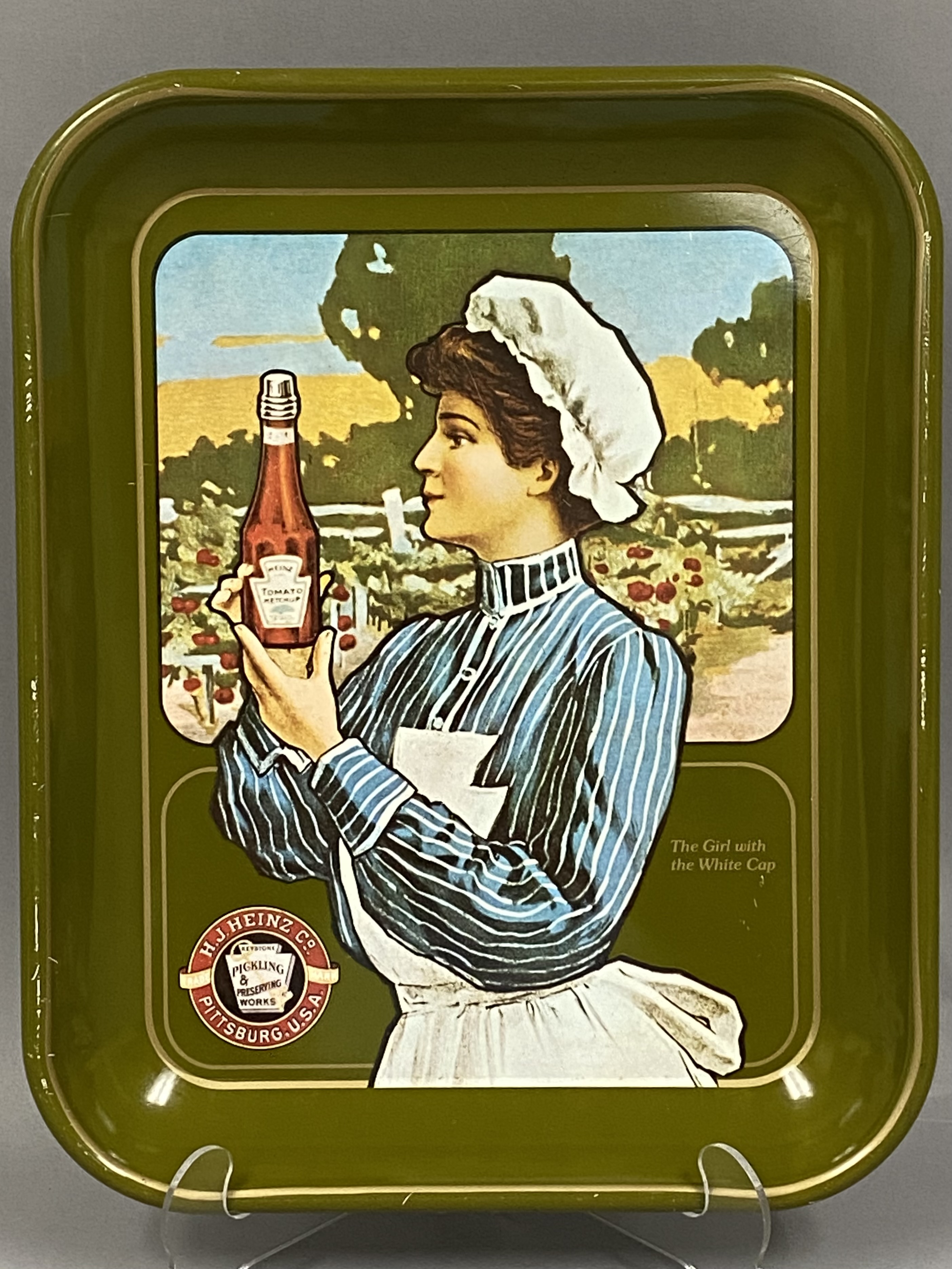 H.J. Heinz Co. Lithographed Tin Advertising Tray