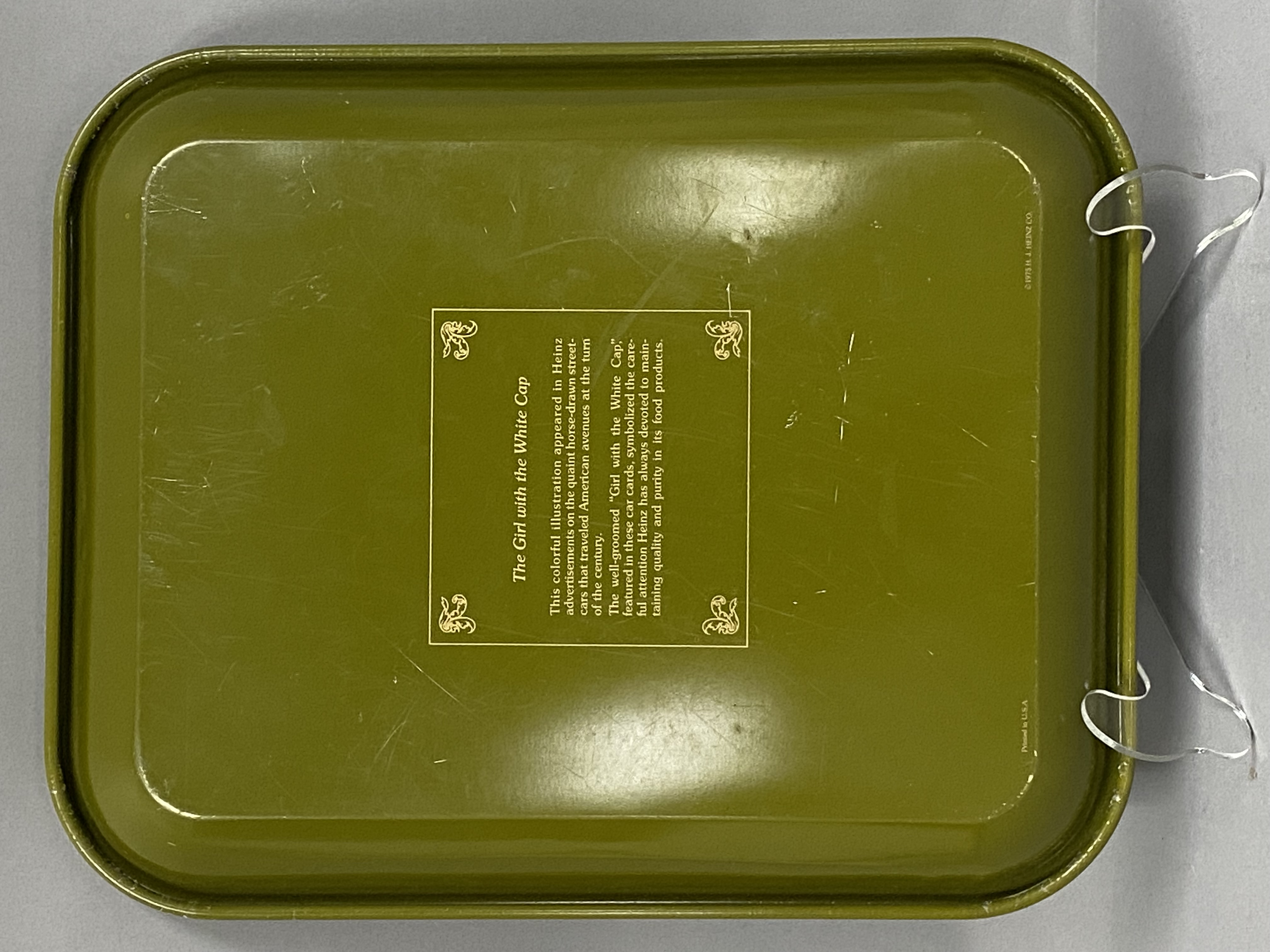 H.J. Heinz Co. Lithographed Tin Advertising Tray