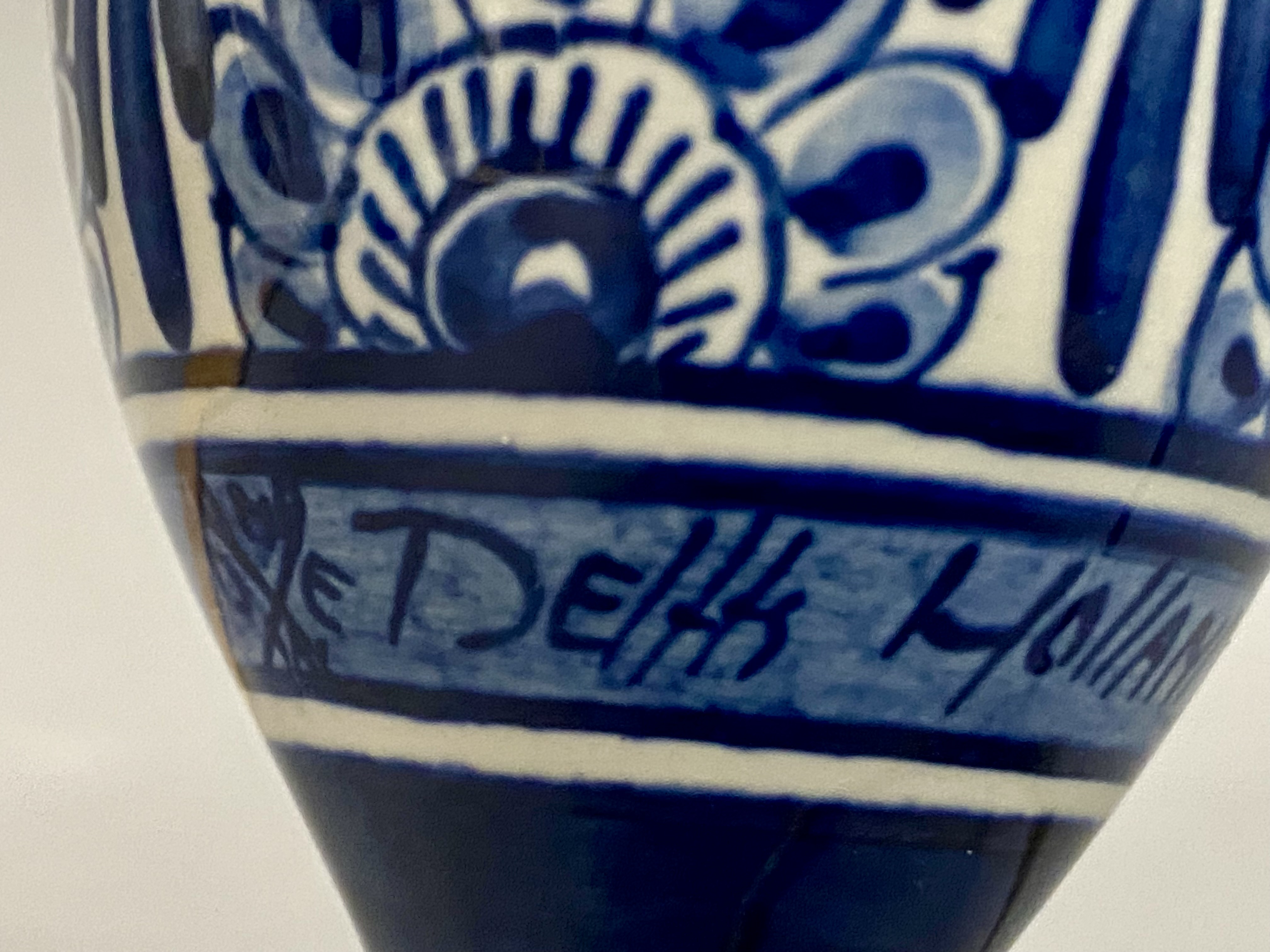 2 Pieces of Delft Pottery Inc a Royal Sphinx Maastricht Charger