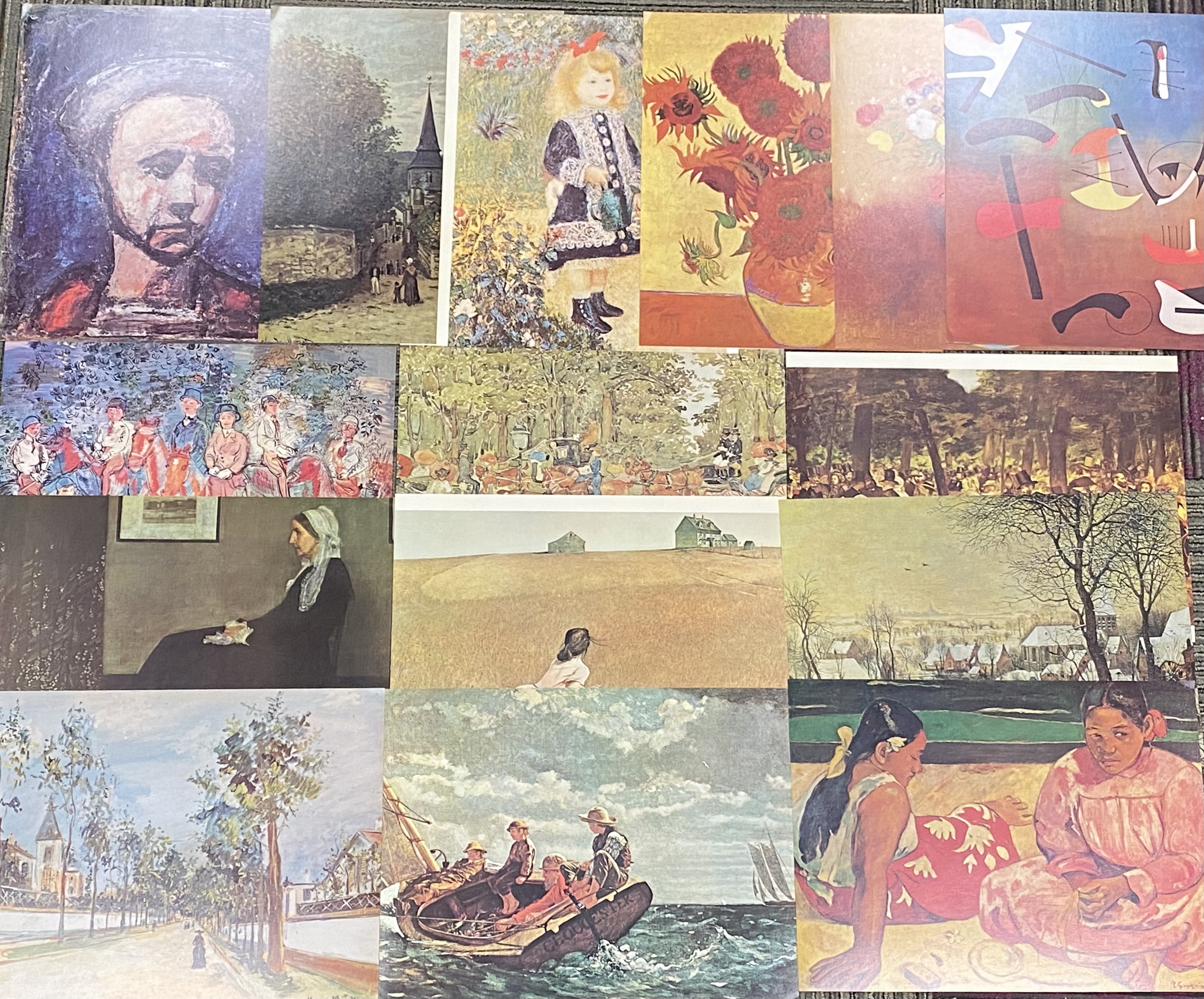 Great Masterpieces of Art Lithographic Reproductions