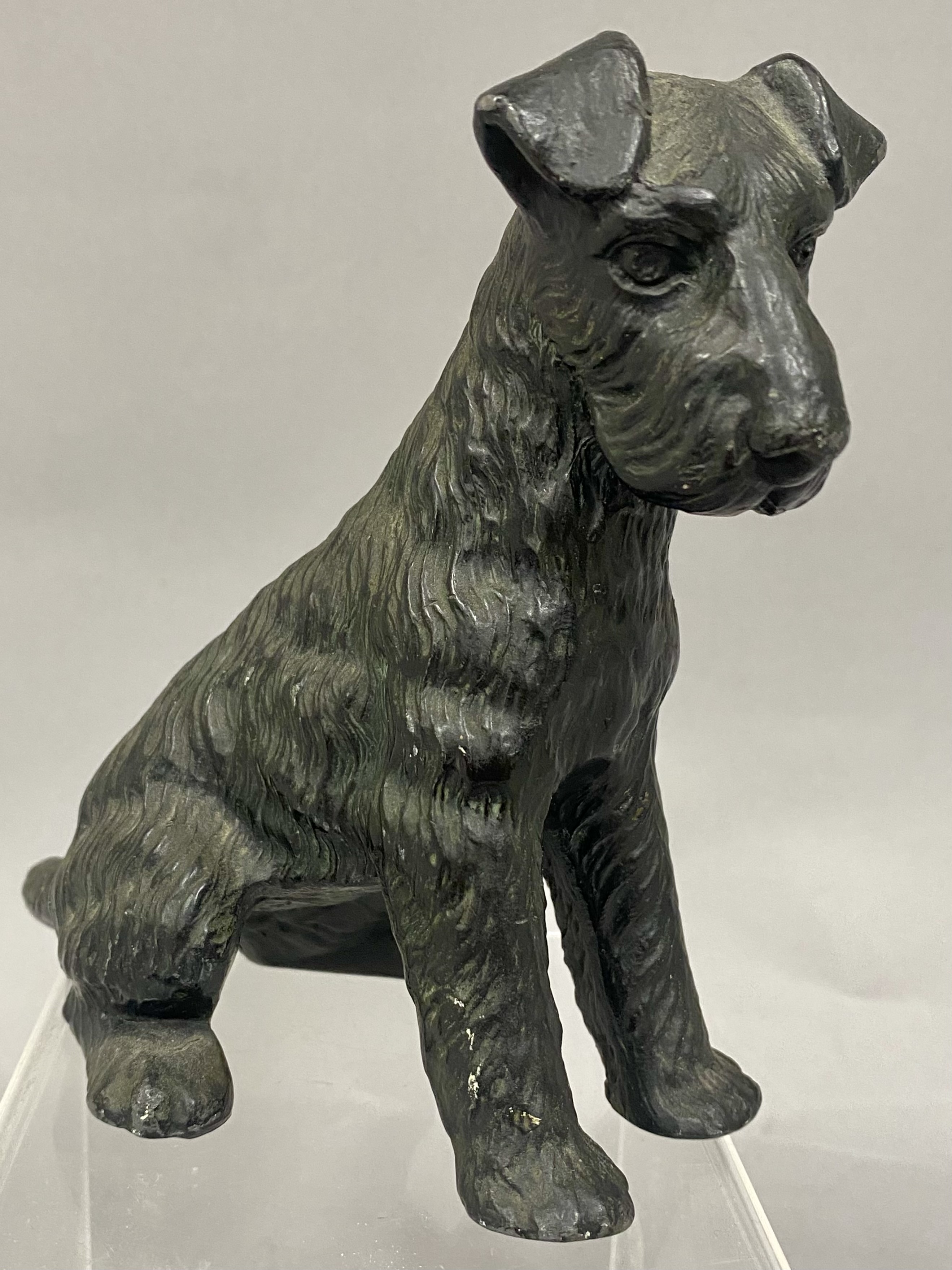 Scotty Aerolux Glow Lamp & Cast Metal Figurine