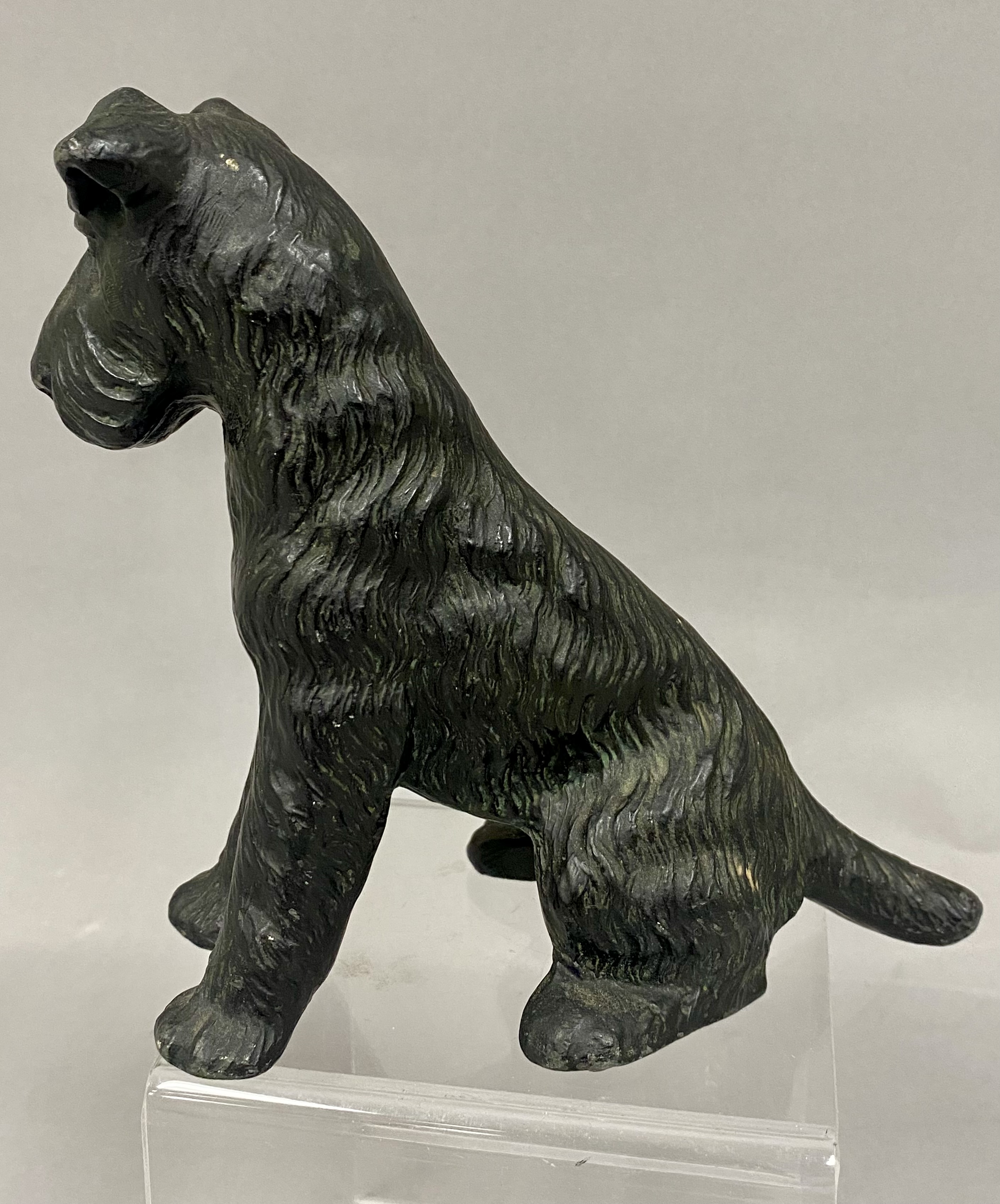 Scotty Aerolux Glow Lamp & Cast Metal Figurine