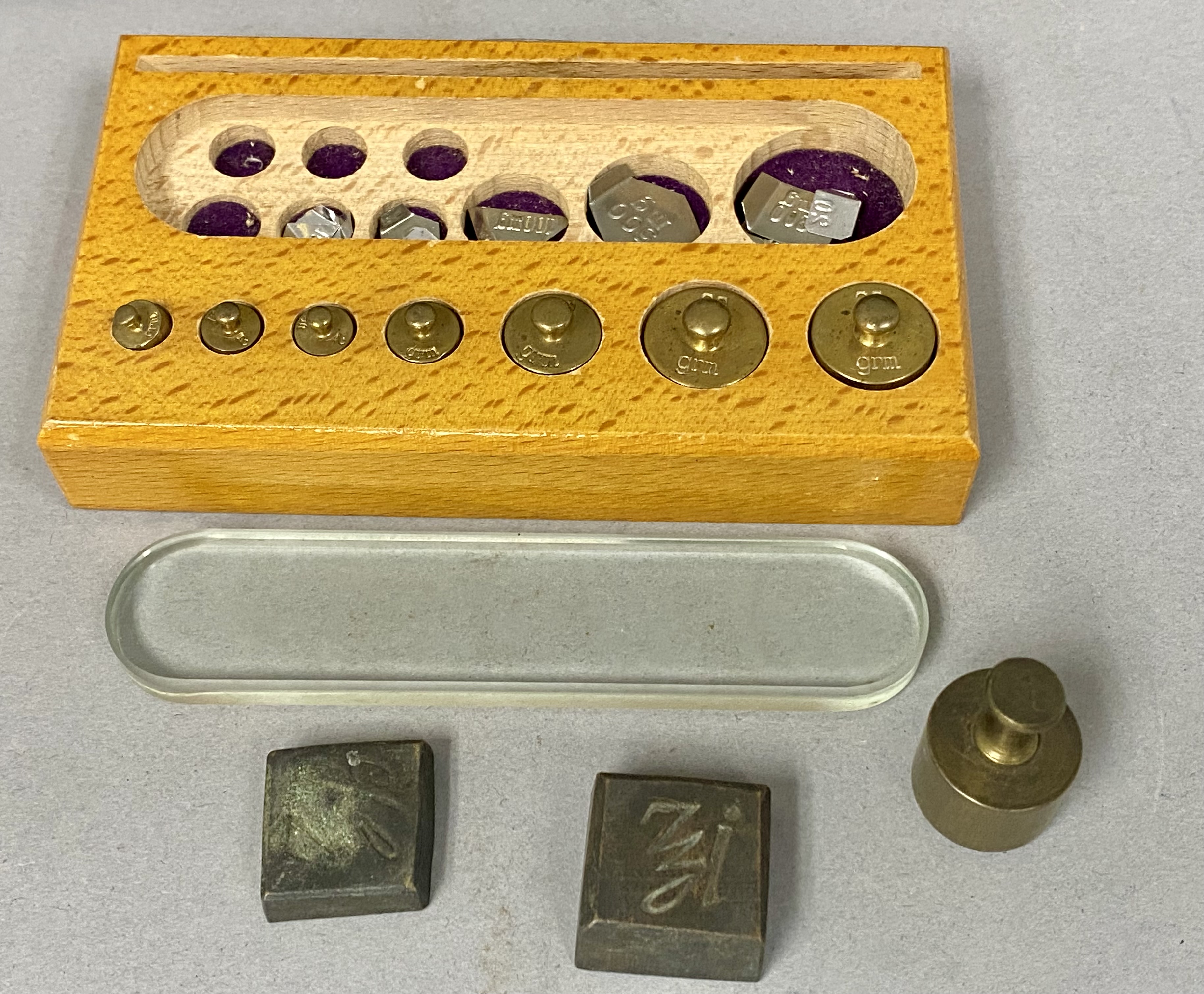 Antique Brass Apothecary Balance Scale & More