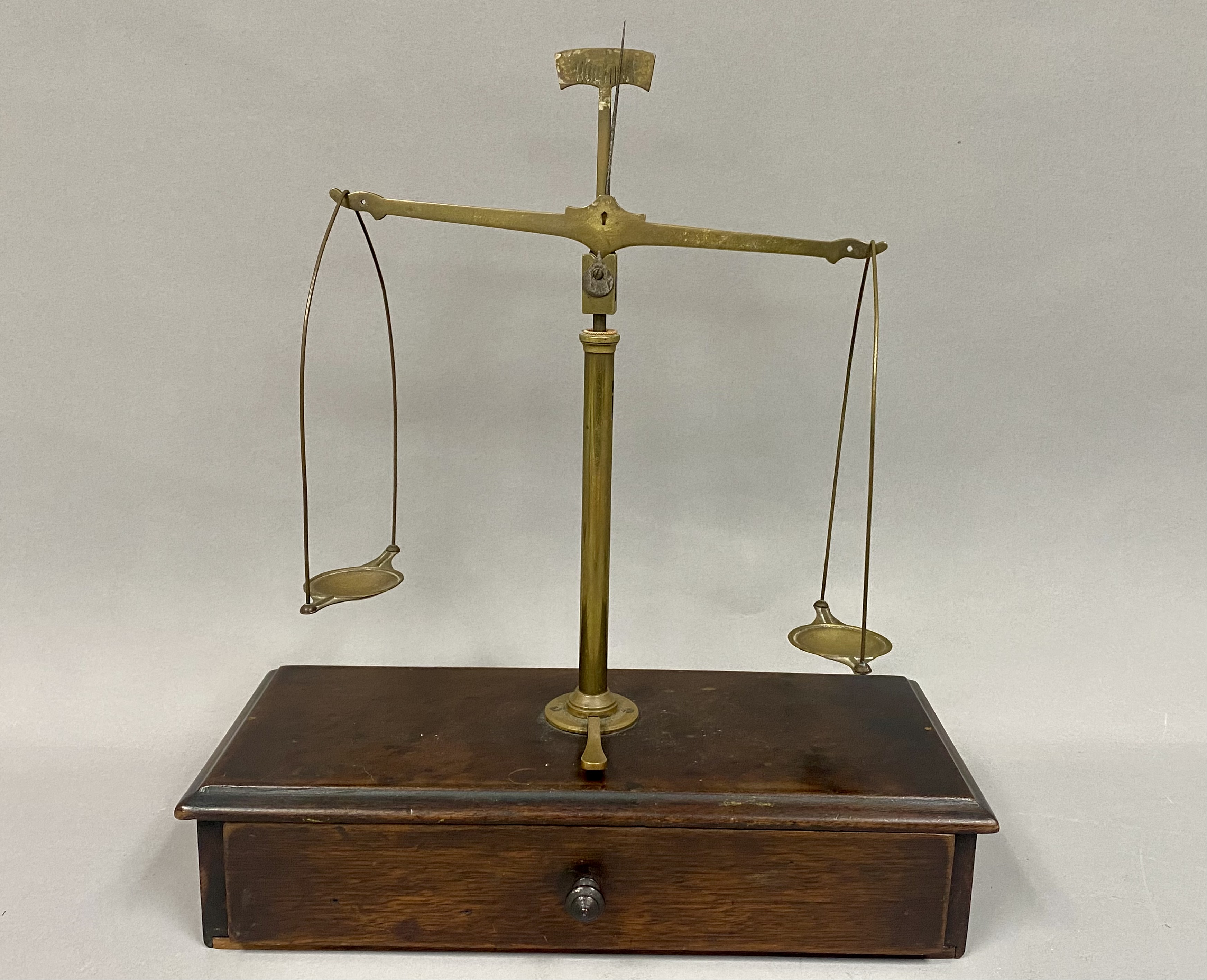 Antique Brass Apothecary Balance Scale & More